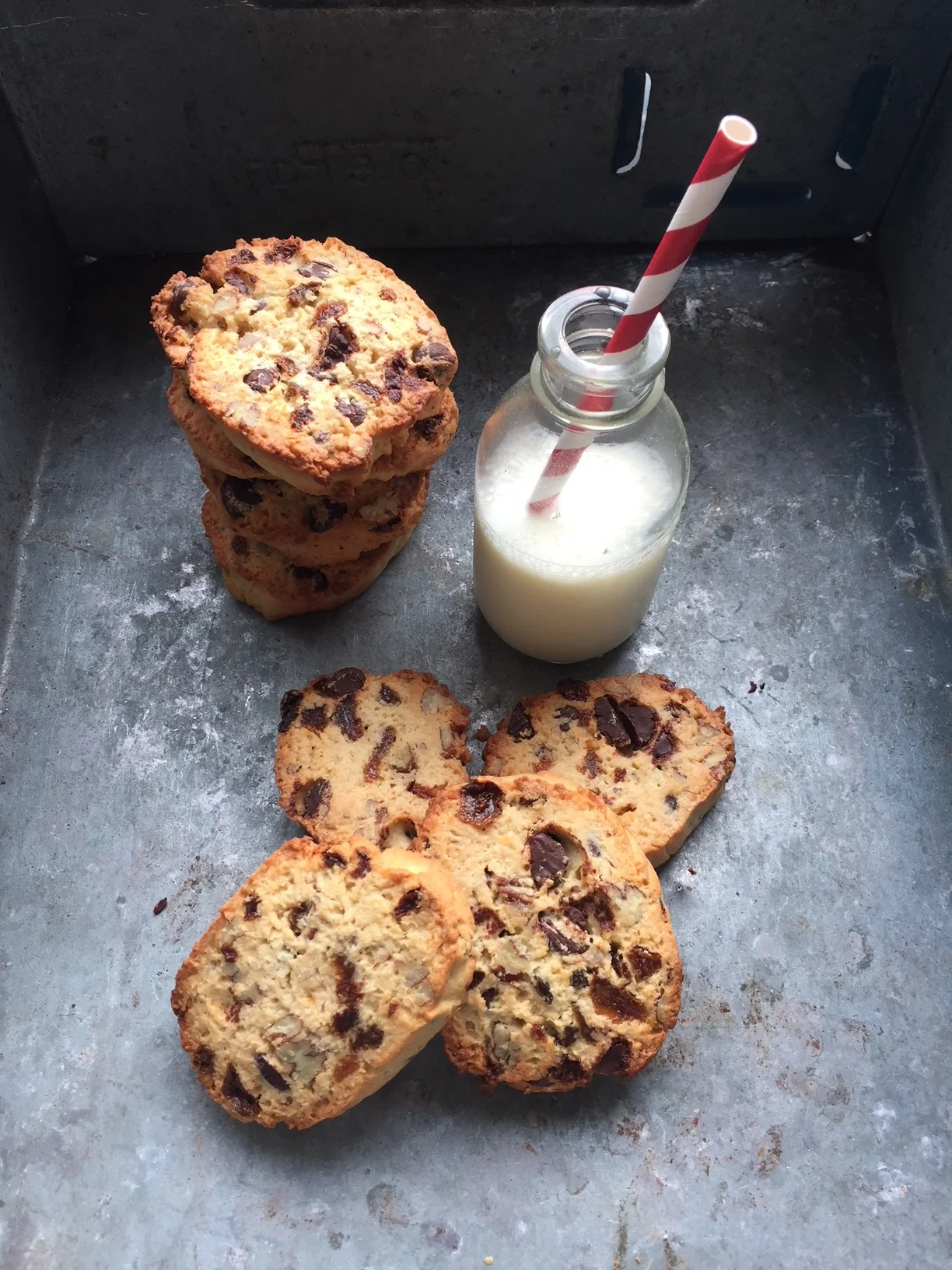 Chocolate Raisin Pecan Cookies Plus a Gluten Free Flour Formula