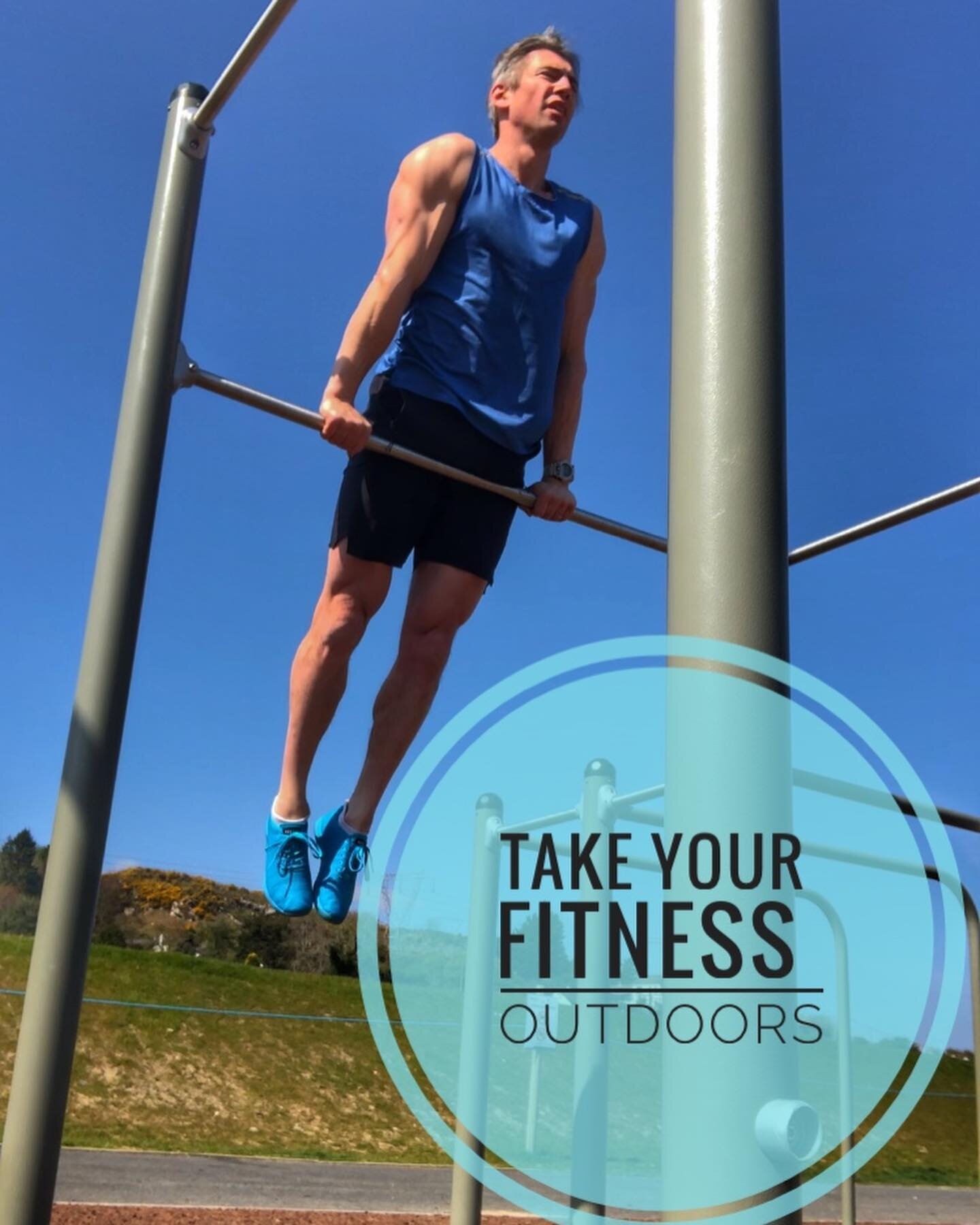 Whenever you can, try to get outdoors if the weather is good. 
So many great outdoor workout areas you can make use of