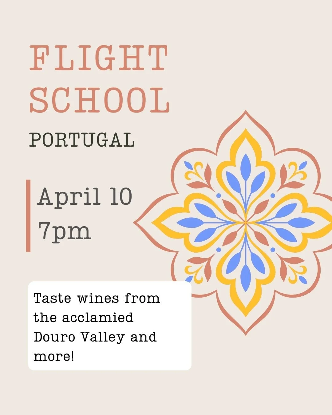 Flight School ~ Portugal