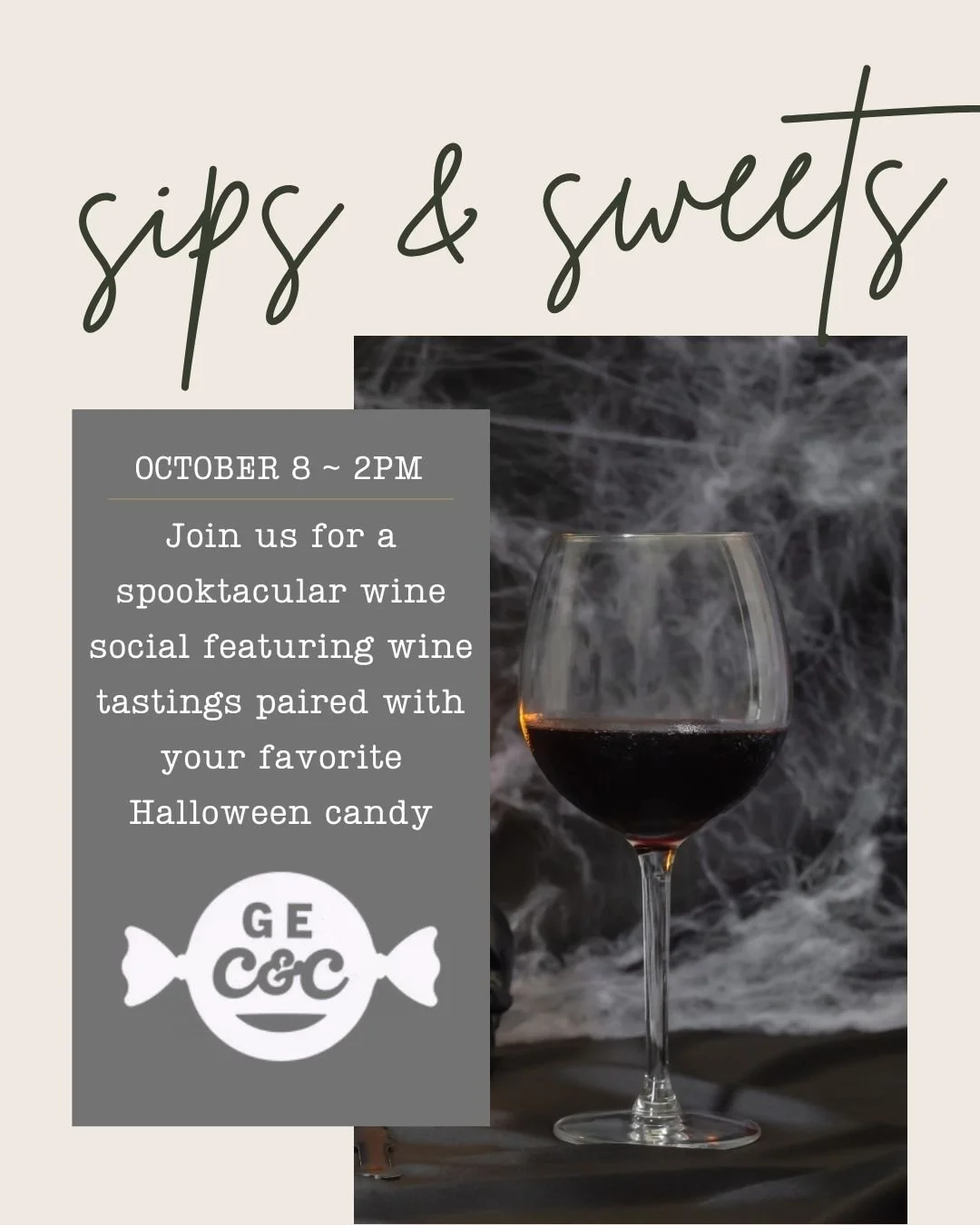 Sips &amp; Sweets Wine Social