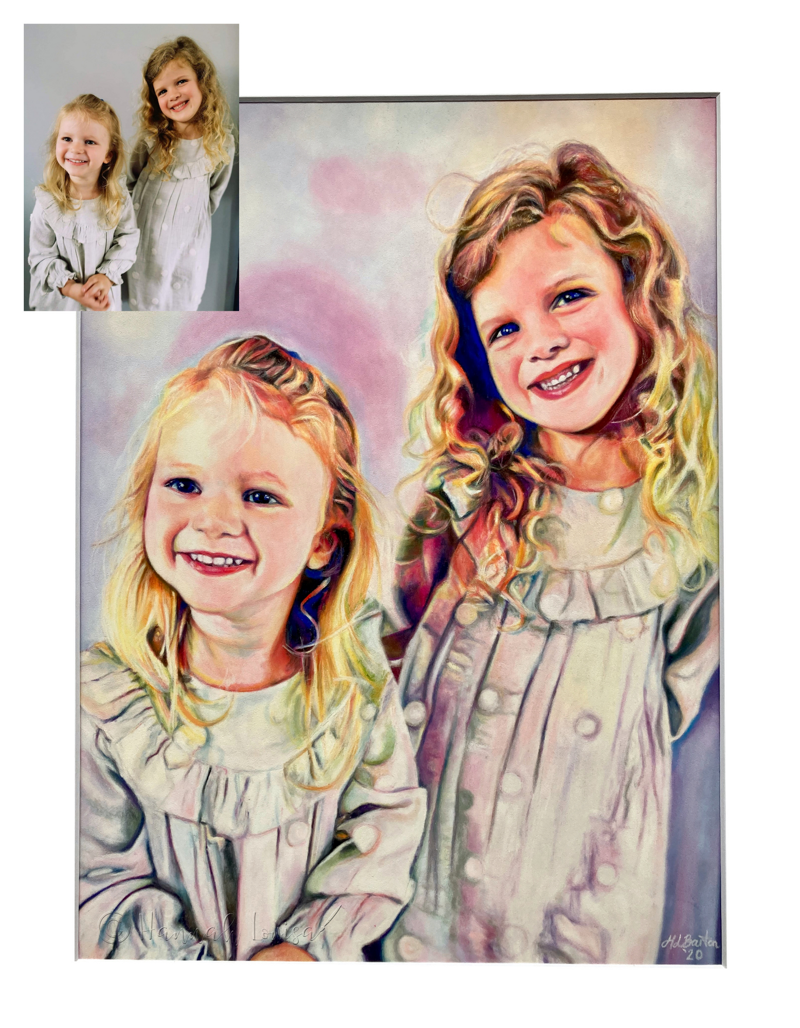 40 x 30 cm Pastel.