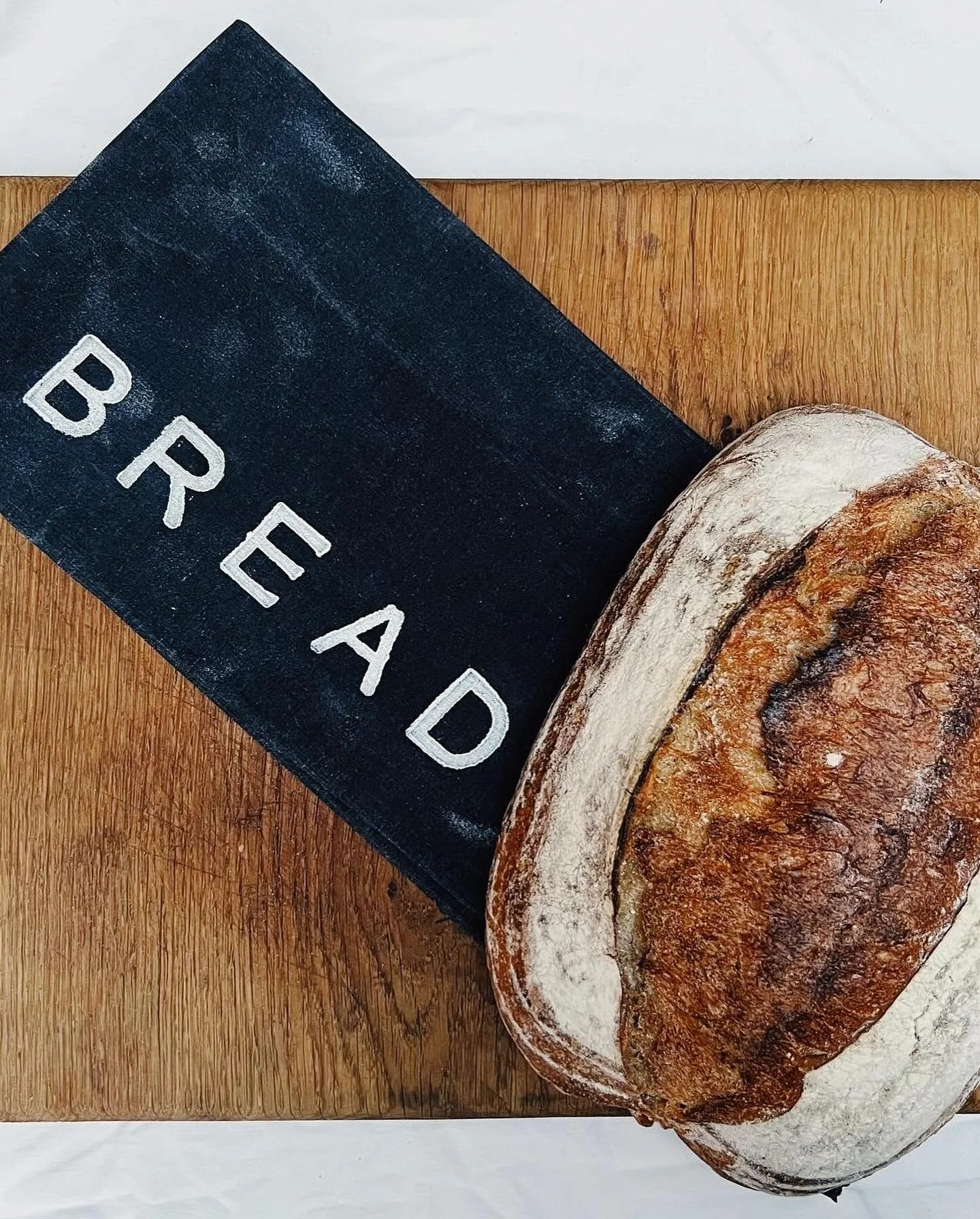 Getting ready for the Christmas season here&hellip;. We&rsquo;re working furiously in the studio, cutting, printing and waxing!

Beeswax bread bags, hand made in Peckham using organic cotton fabric treated with beeswax and jojoba oil, to keep your br