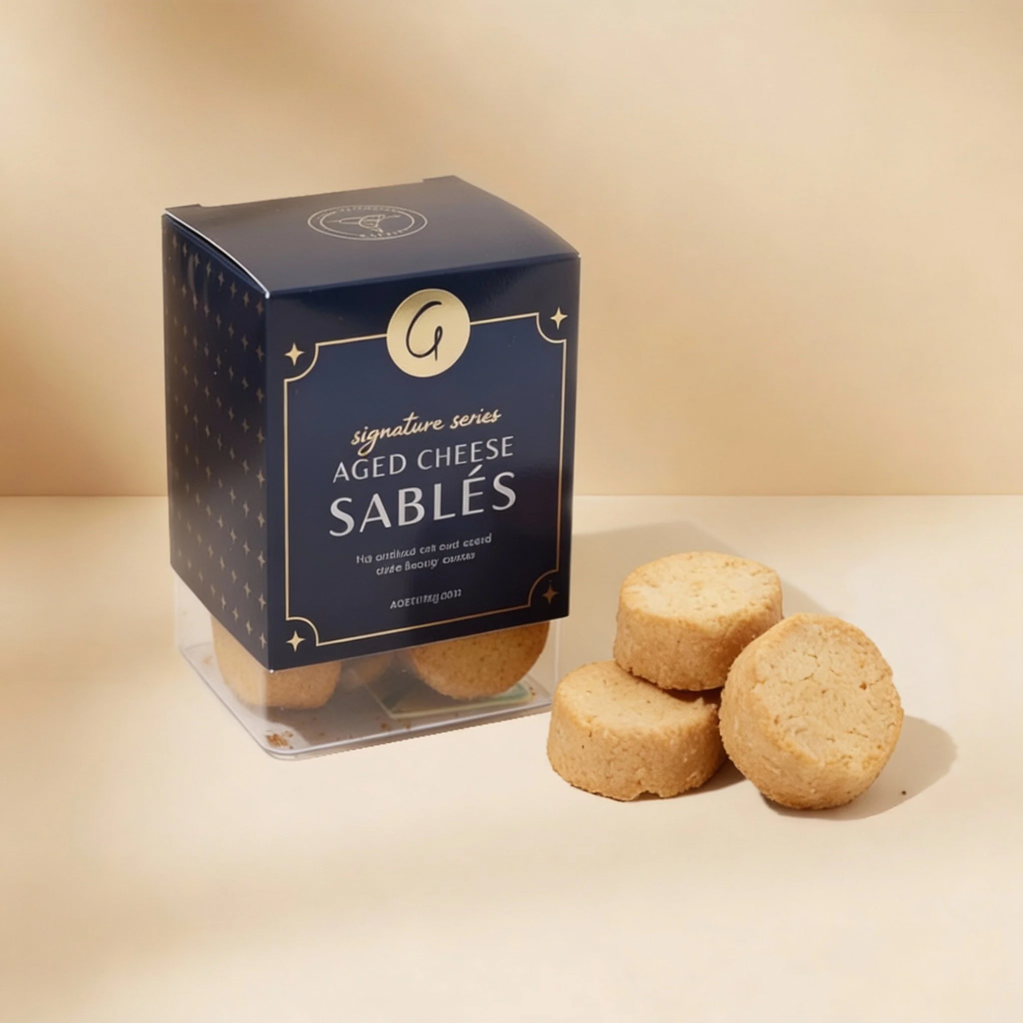 Aged Cheese Sablés