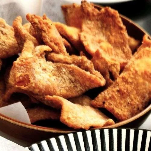 Crispy Chicken Skin with Mayo Chilli Dip.webp