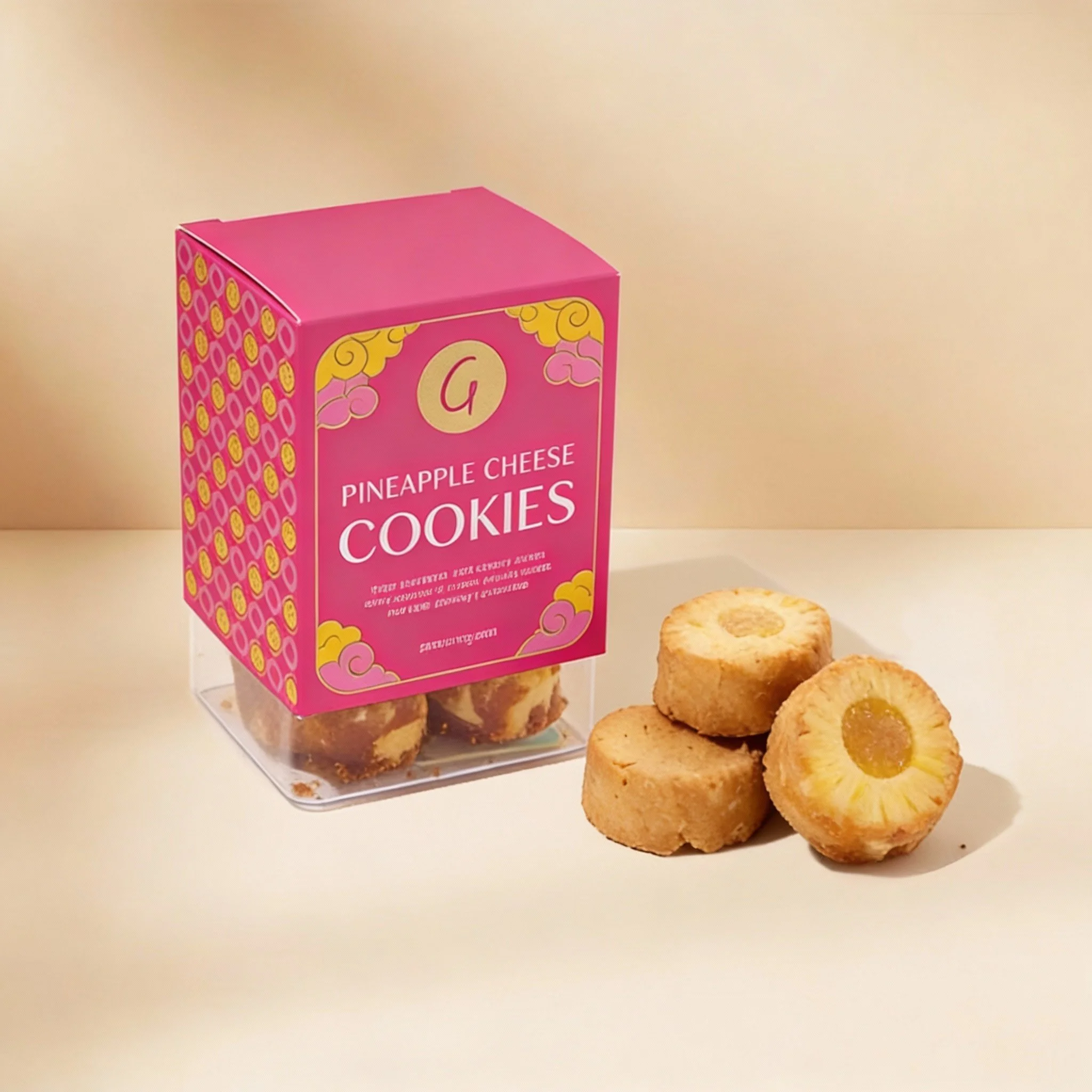 Pineapple Cheese Cookie