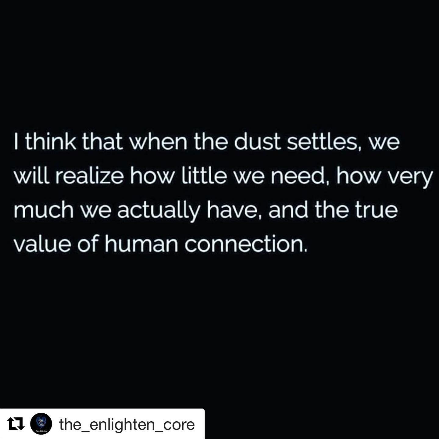 Couldn&rsquo;t agree more @the_enlighten_core 🙏 #gratitude #connection #selfcare #appreciation