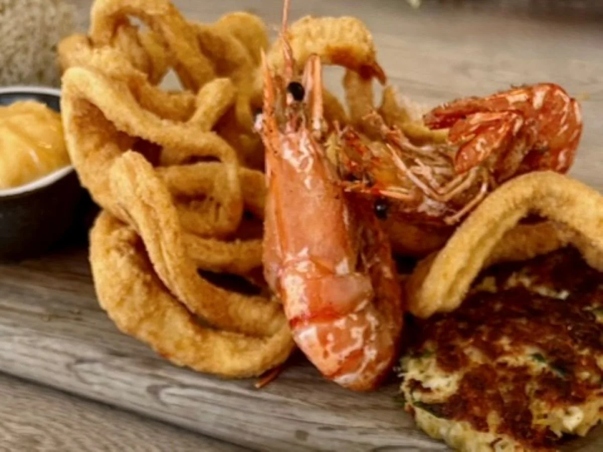 The Fish House seafood restaurant at Fistral Beach Newquay