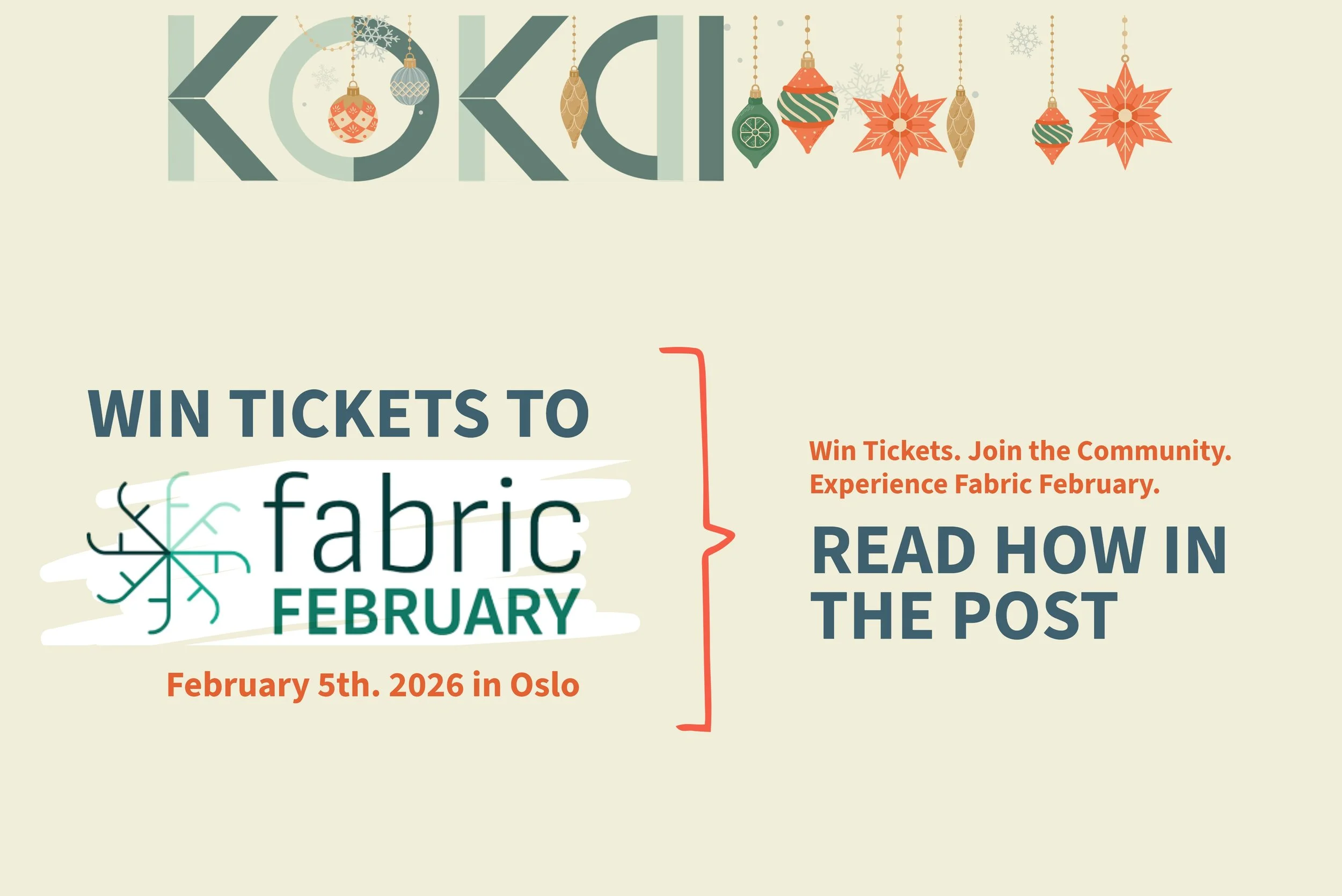 𝗪𝗲’𝗿𝗲 𝗴𝗼𝗶𝗻𝗴 𝘁𝗼 𝗙𝗮𝗯𝗿𝗶𝗰 𝗙𝗲𝗯𝗿𝘂𝗮𝗿𝘆 𝟮𝟬𝟮𝟲. 𝗔𝗿𝗲 𝘆𝗼𝘂 𝗰𝗼𝗺𝗶𝗻𝗴 𝘄𝗶𝘁𝗵 𝘂𝘀?