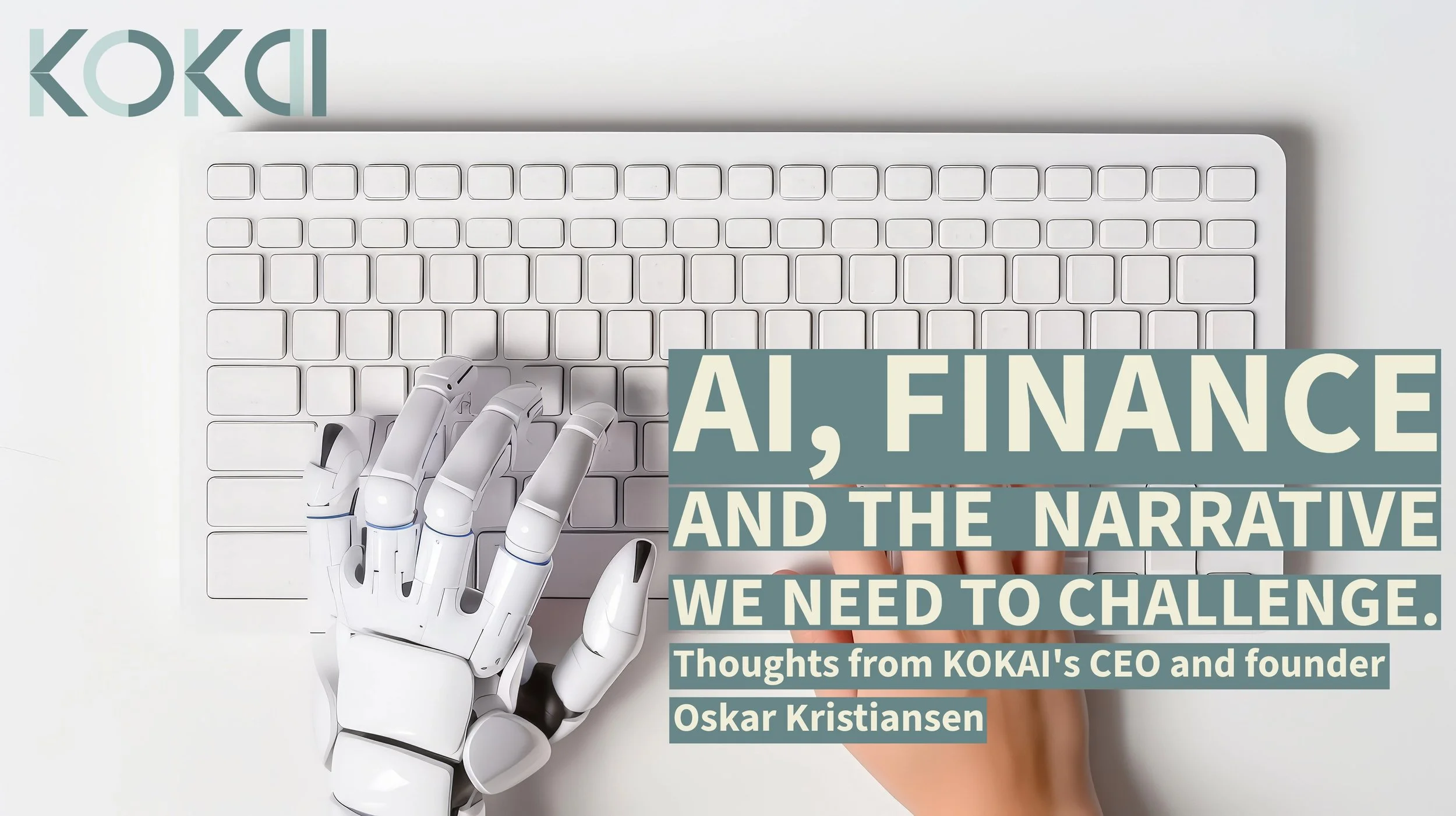 AI, finance and the narrative we need to challenge.