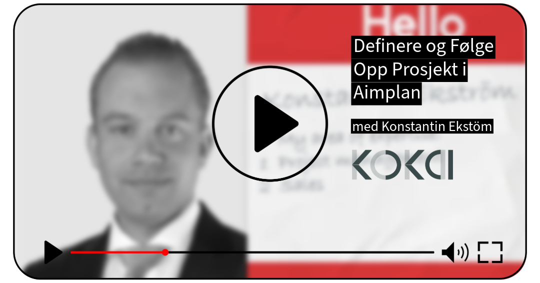 Fra budsjett til virkelighet. Slik følger du opp prosjekter i Power BI med Aimplan.