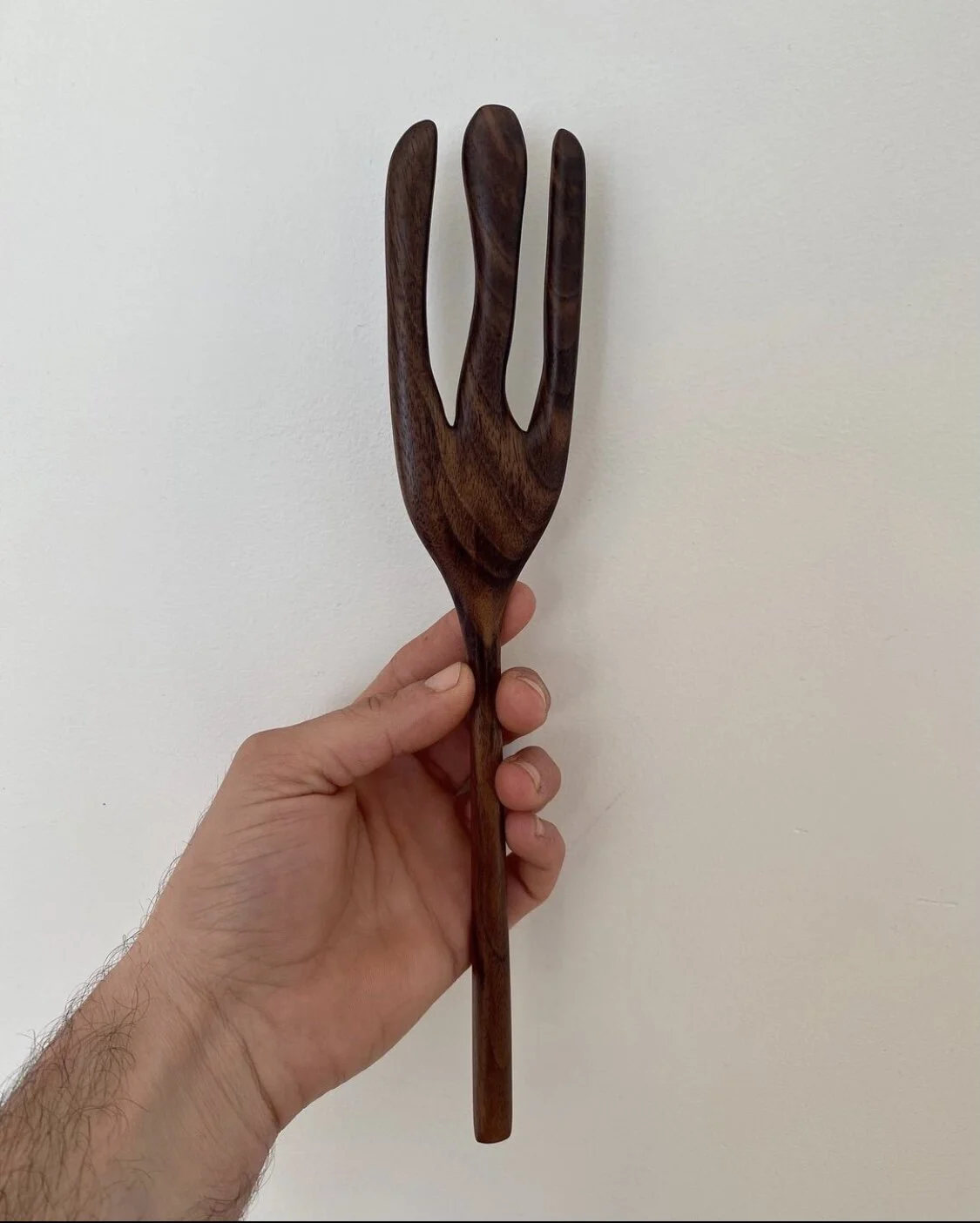 Black Walnut Serving Fork 