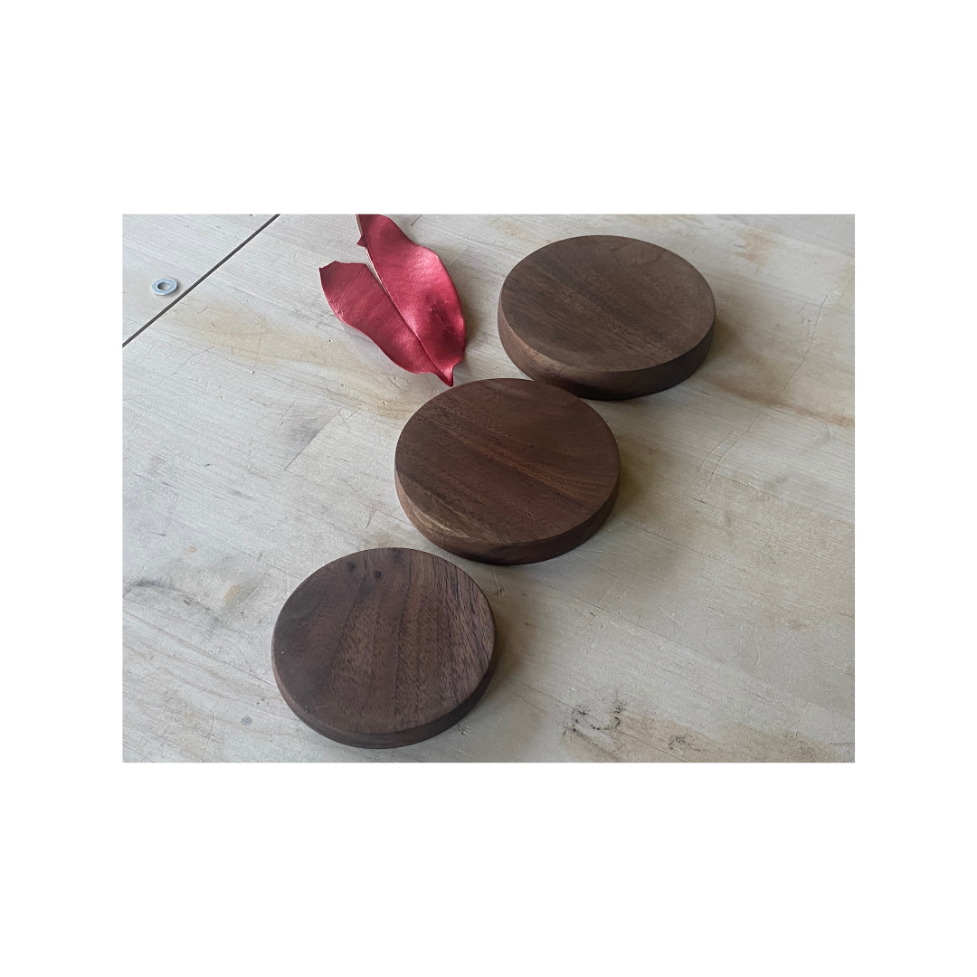 Black Walnut Coasters 