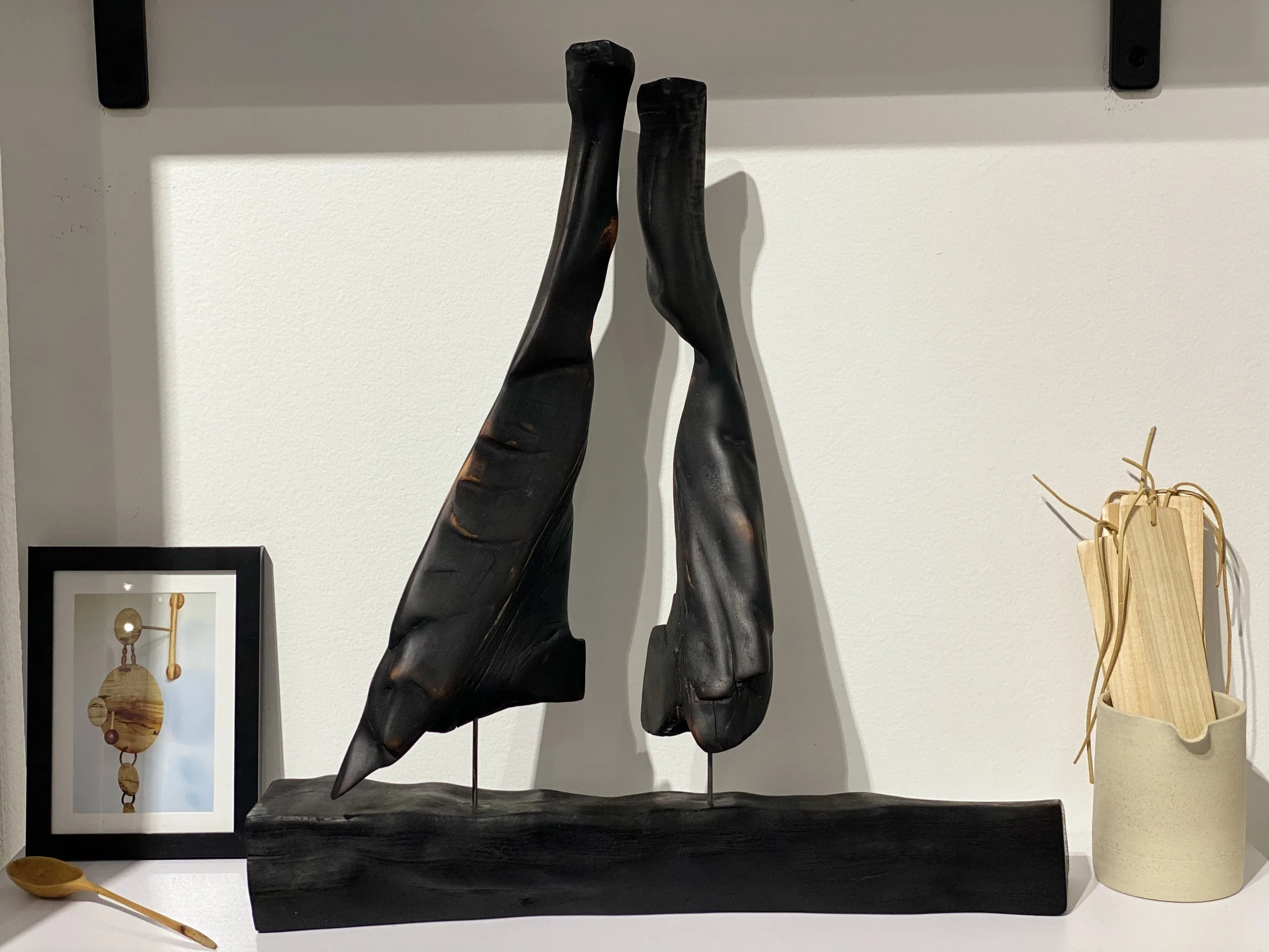 Goose Friends Sculpture - Rosehill Series 