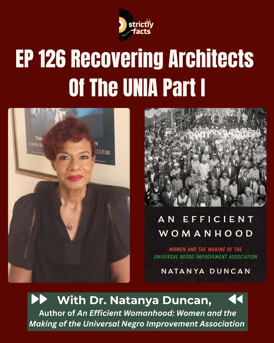 Ep. 126 — Recovering Architects Of The UNIA with Dr. Natanya Duncan Part I