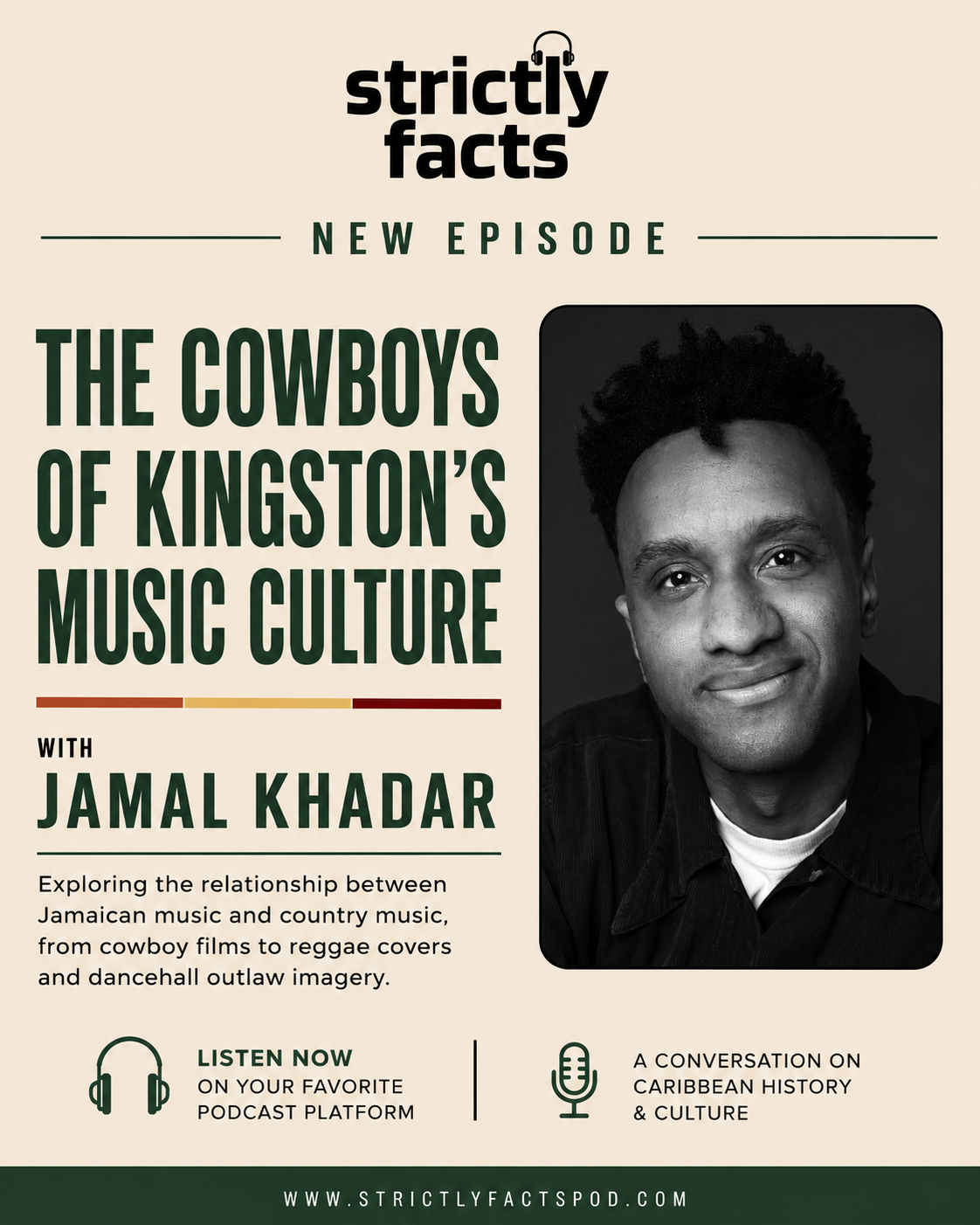 Ep. 141 — The Cowboys of Kingston's Music Culture with Jamal Khadar