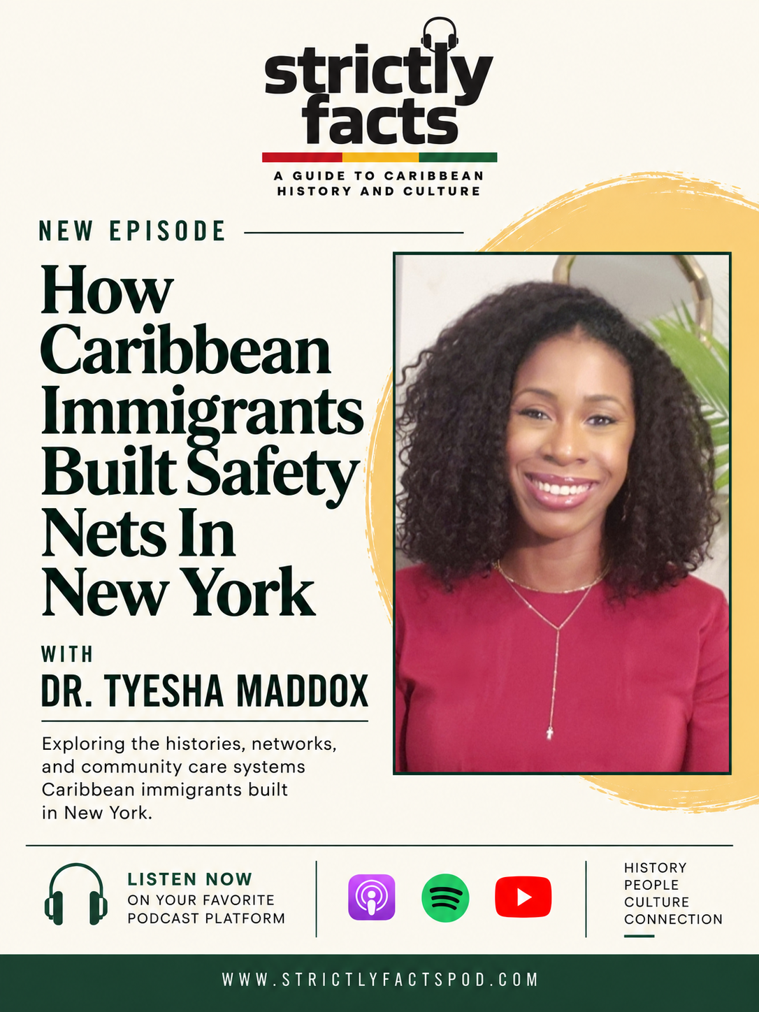 Ep. 142 — How Caribbean Immigrants Built Safety Nets In New York with Dr. Tyesha Maddox