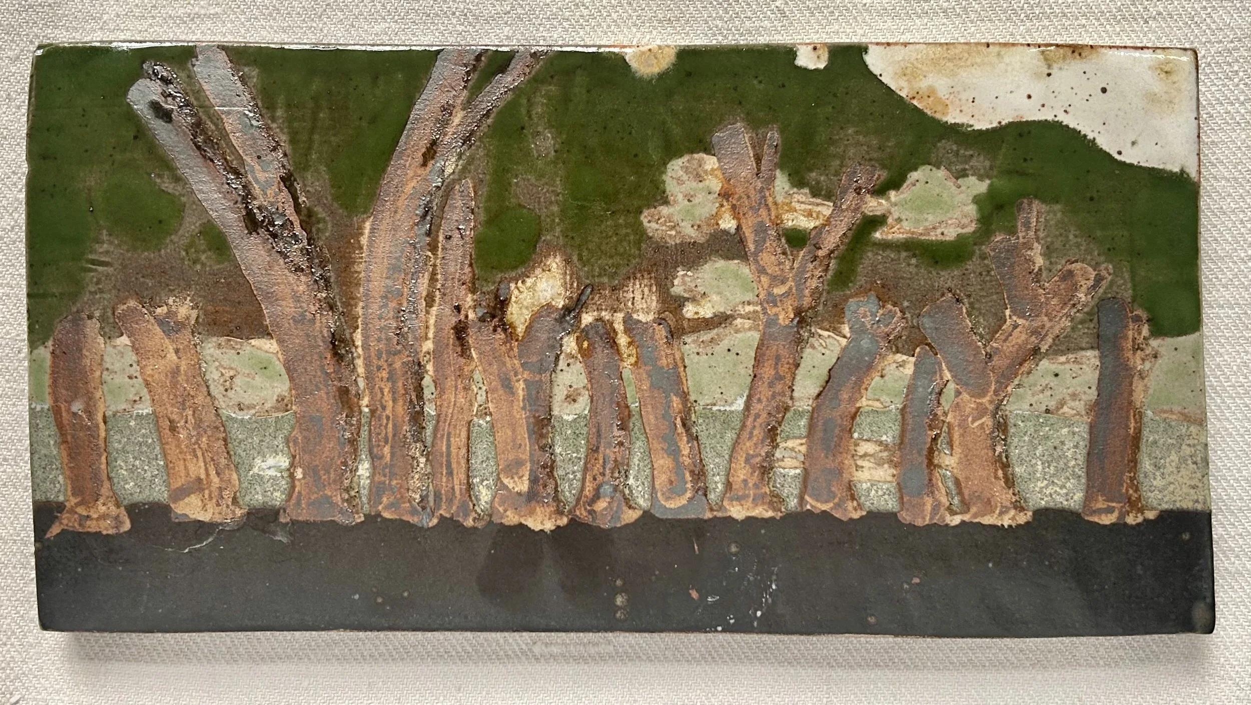 'Through the trees' 