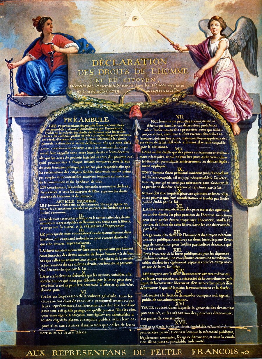 The Declaration of the Rights of Man and Citizen (1789)