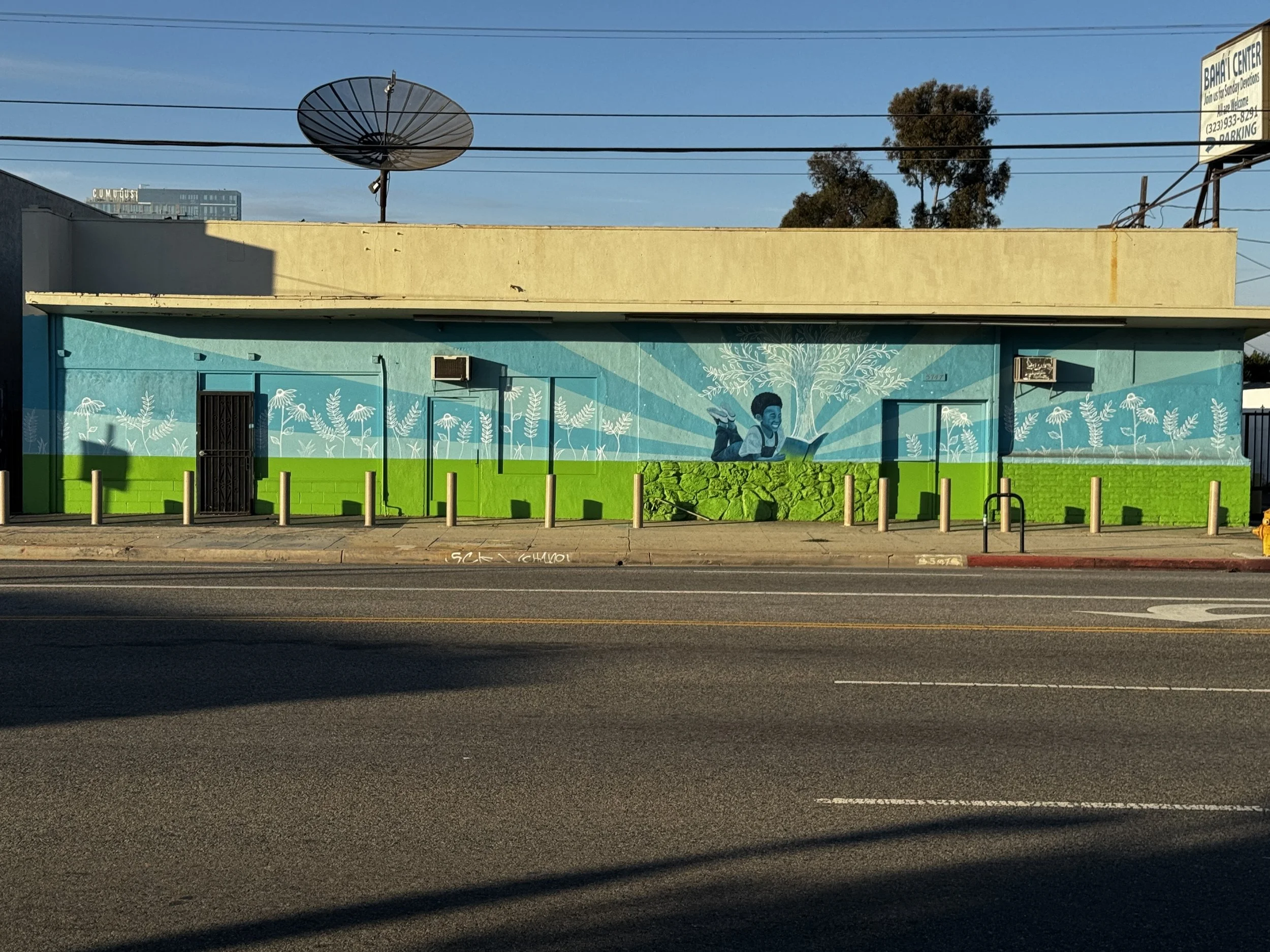 School Mural - Obama St.