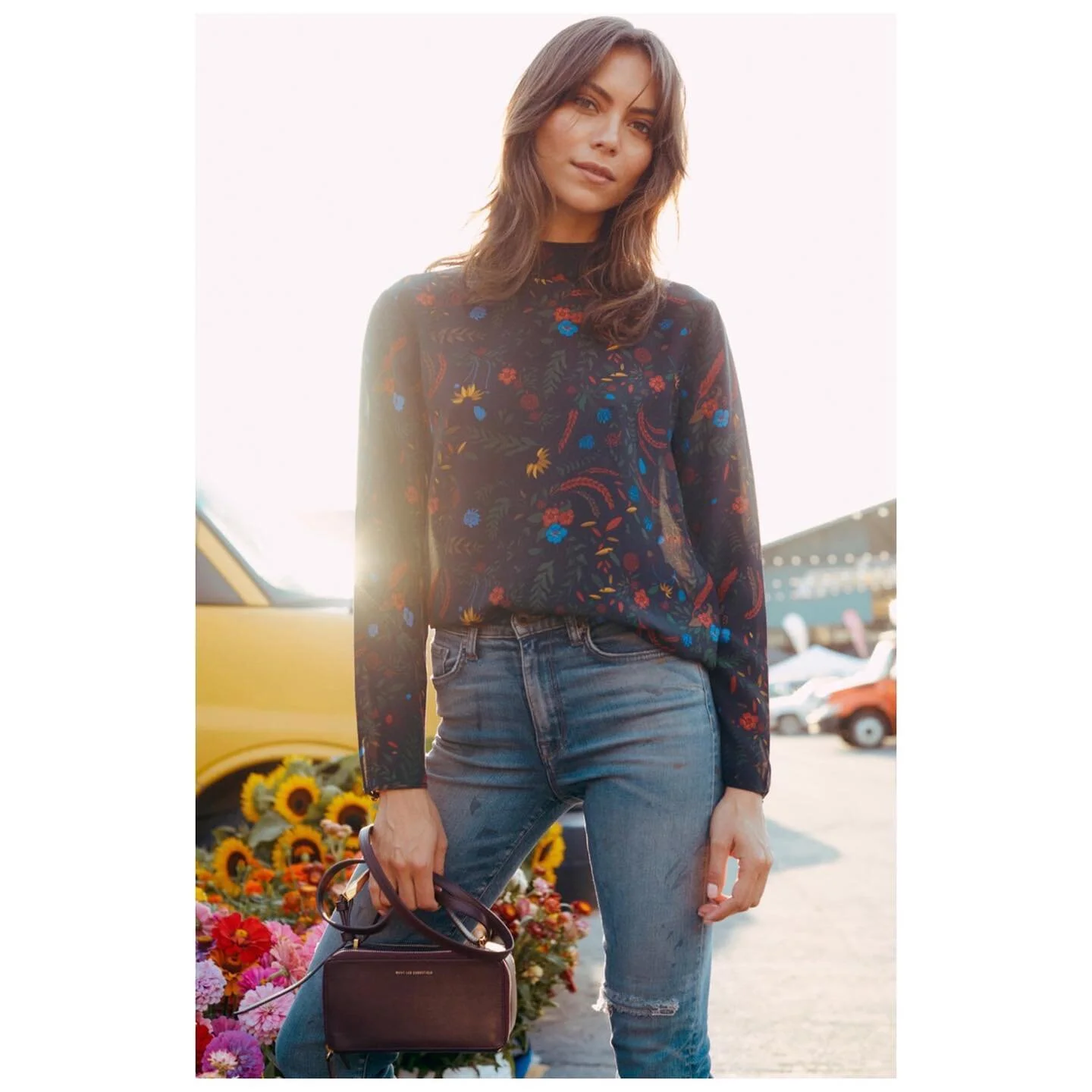 Morning light down at the river market in Kansas City for BALDWIN fall 17 campaign.