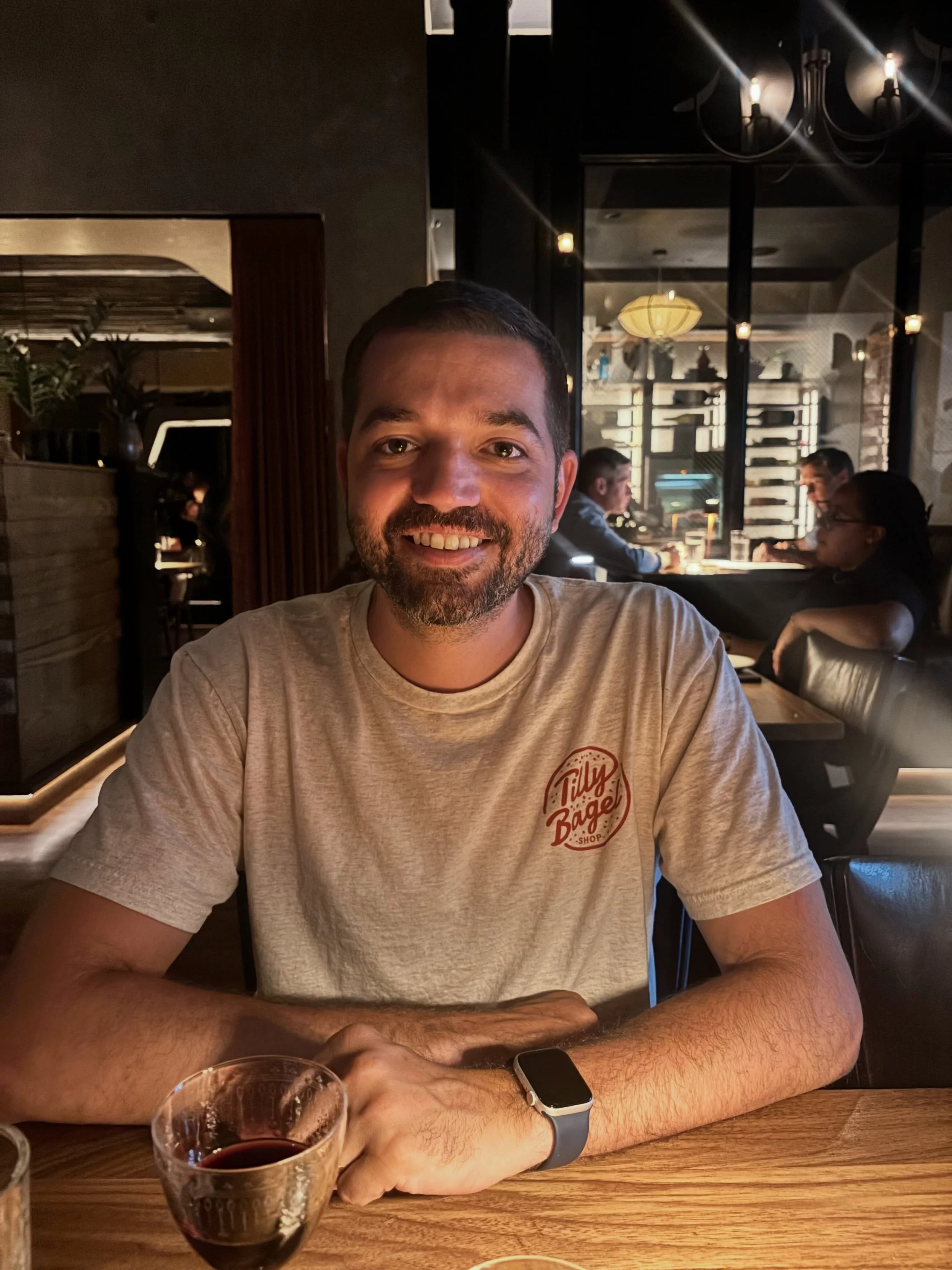 Mike was griping at me bc I haven&rsquo;t posted in a few days&hellip; anyways, here&rsquo;s a pic of him at one of our favorite restaurants, @elchechicago 😆😄 Celebrating his birthday!!