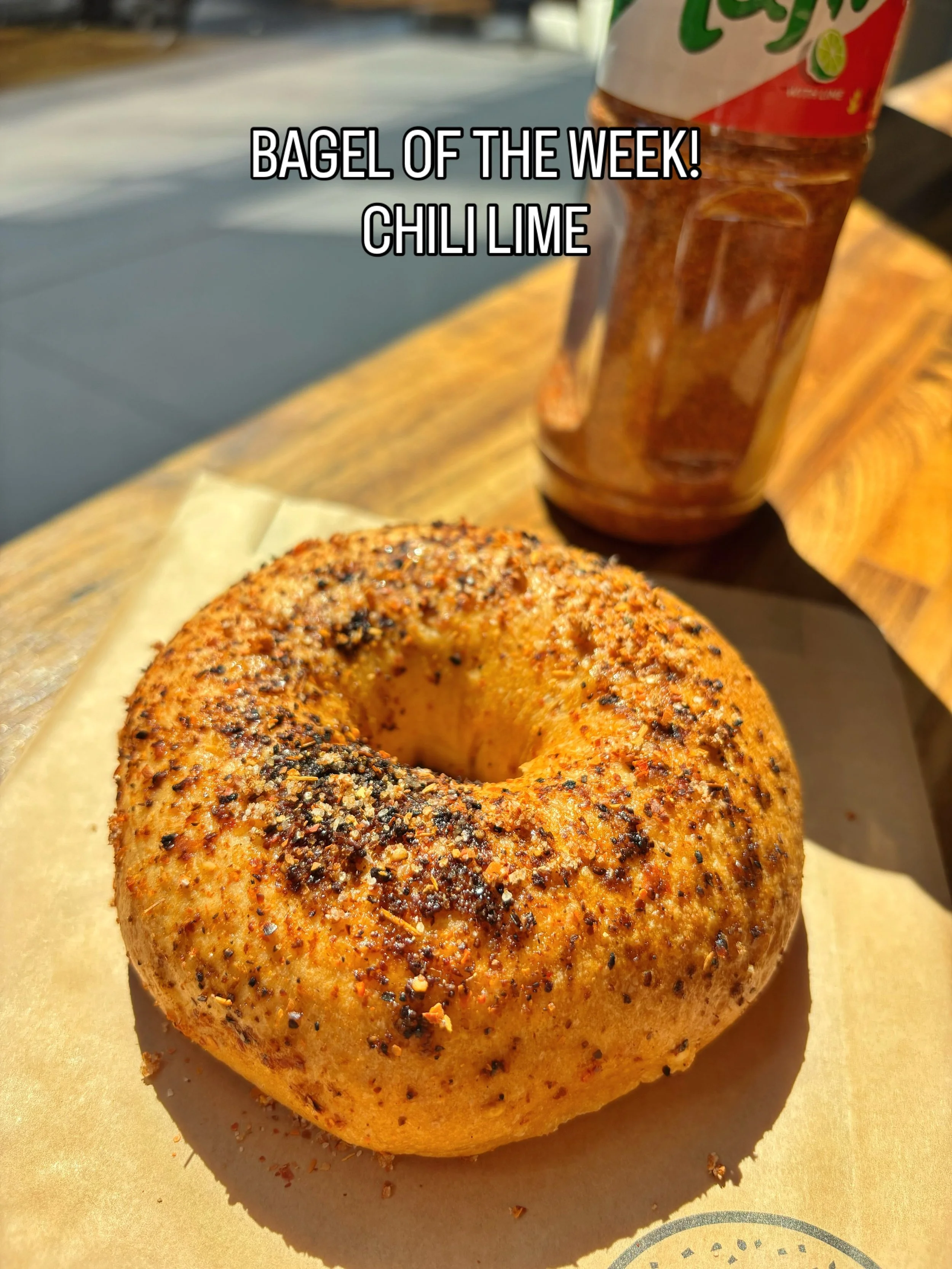 Chili Lime! 🌶️🍋&zwj;🟩 I love Tajin so much (who doesn&rsquo;t), so we had to figure this one out! This week we&rsquo;re redeeming ourselves from a failed BOTW from 3 years ago. Chili paste sourdough topped with tangy chili lime seasoning! This wee