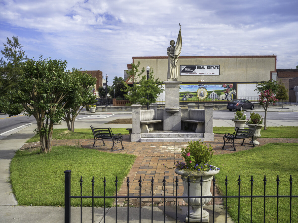 #133_Monument to Confederate Southern Women “Women of the Sixties”, Thomson Depot, Thomson, GA_ 2018_ Dedicated 1920.jpg