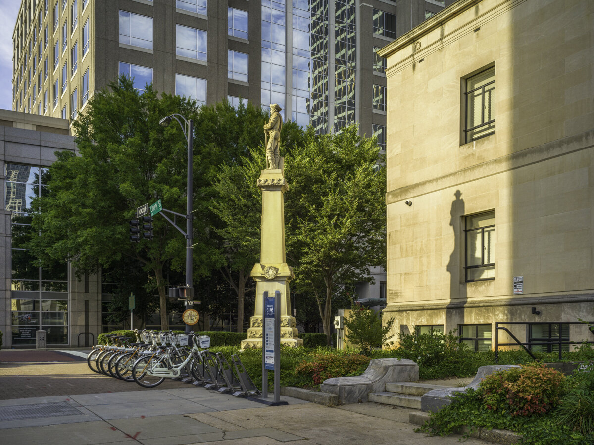 #163_Confederate Common Soldier Monument, Forsyth County Courthouse, Winston-Salem, NC_ 2018_ Dedicated October 1905_ Removed March 12, 2019.jpg