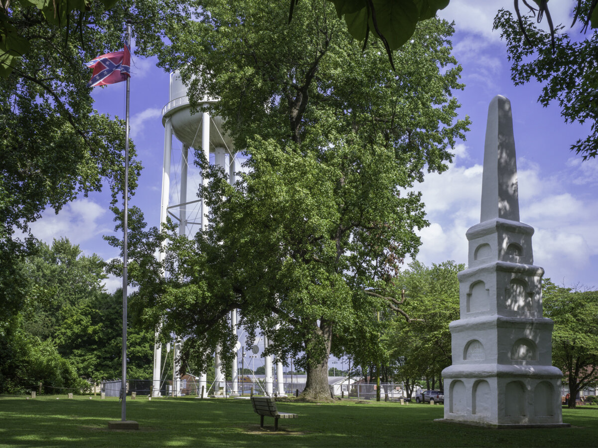#129_Confederate Monument _First Monument to Unknown Confederare Dead_, Old Soldiers Cemetery, Union City, TN, 2020_ Dedicated October 21, 1869_.jpg