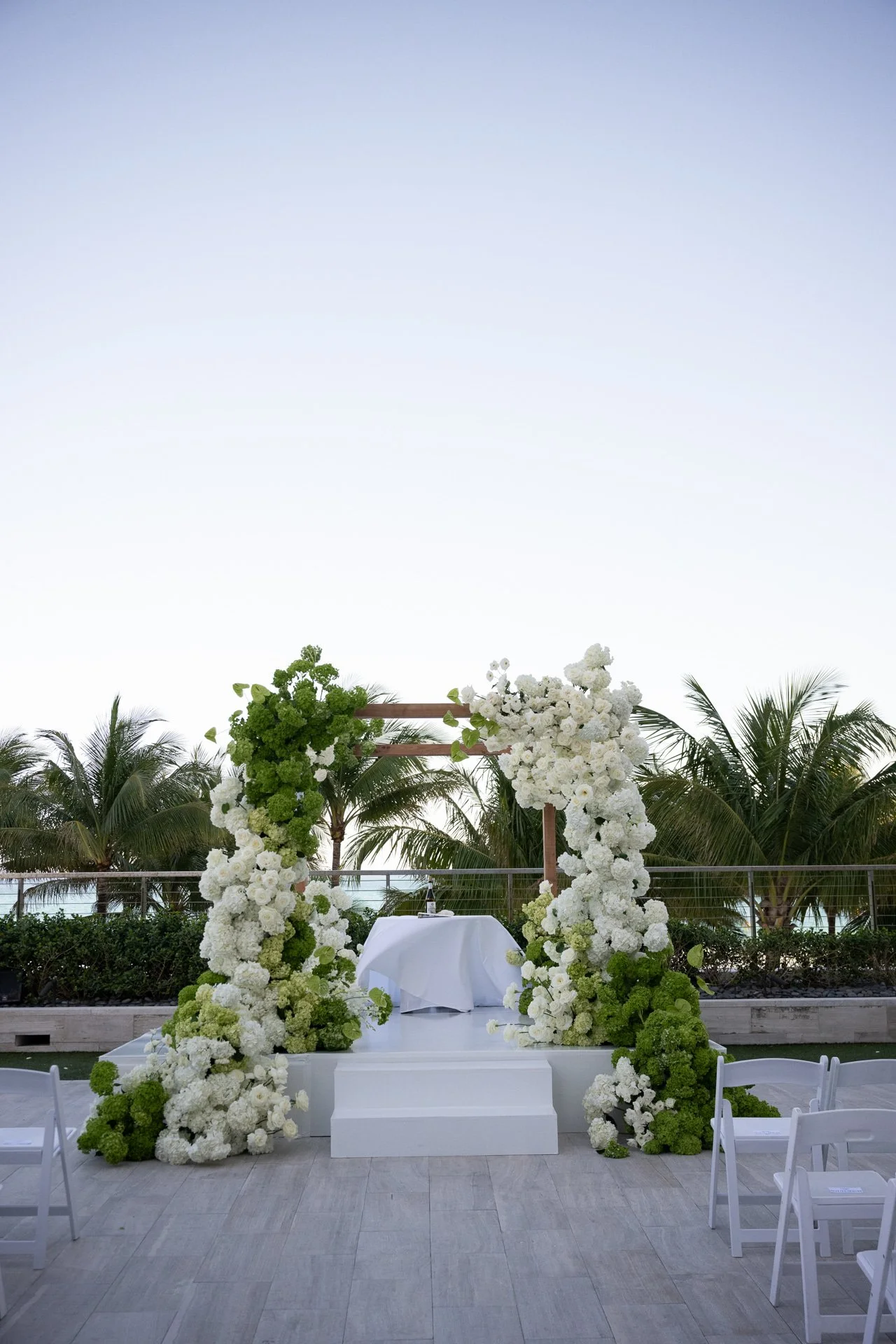 Miami Beach Edition Chuppah Jewish Ceremony Details