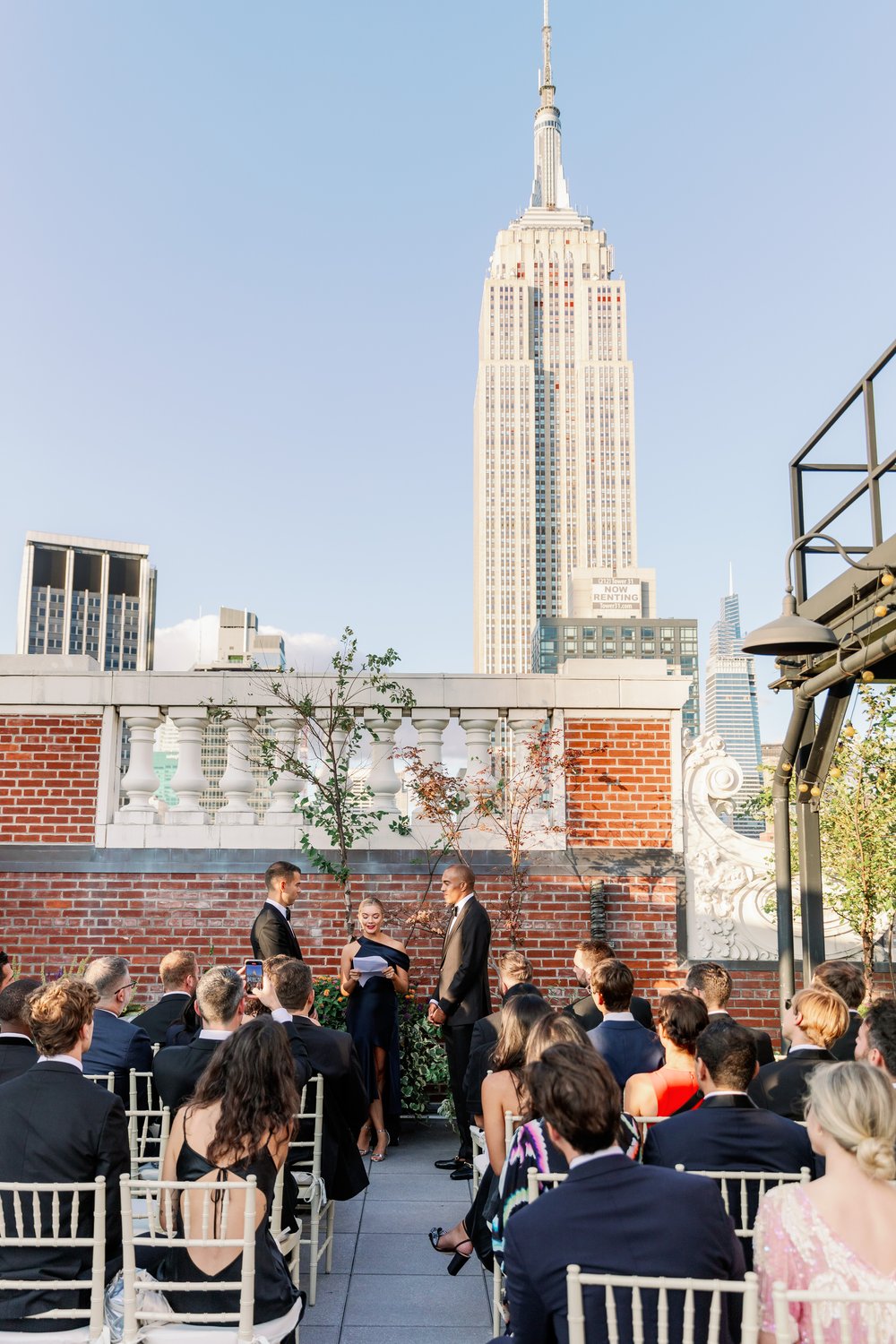 When Your Own Apartment Building Serves As The Best Ceremony Spot