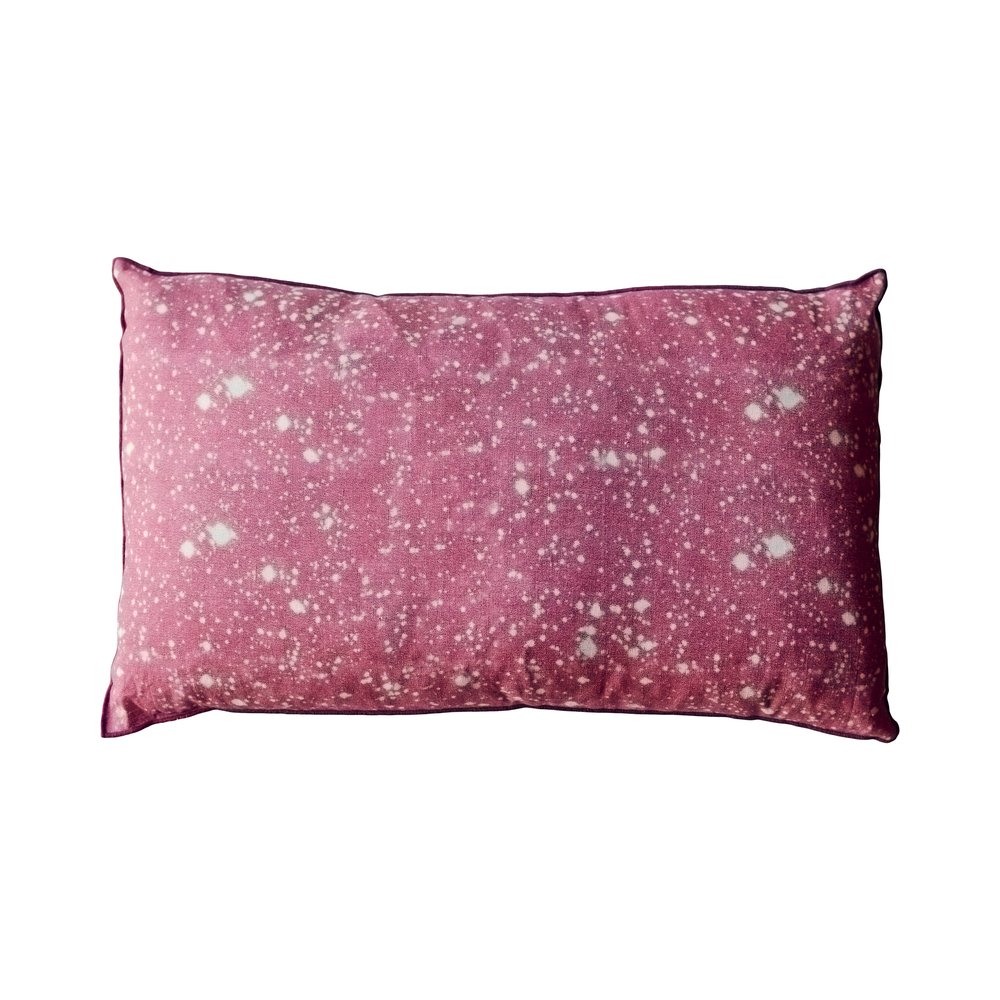 Rose Stargazer Lumbar Pillow