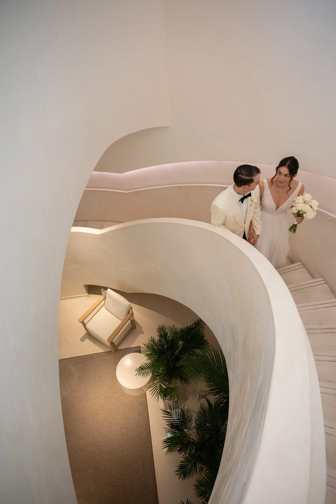 First look at their luxury Miami Beach wedding
