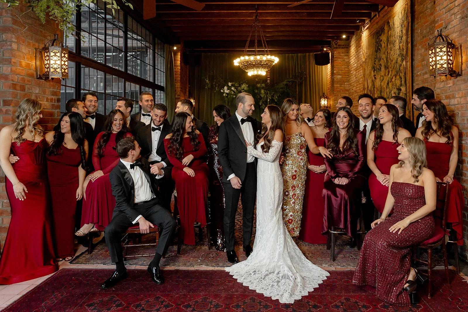 Bowery Hotel Large Wedding Party