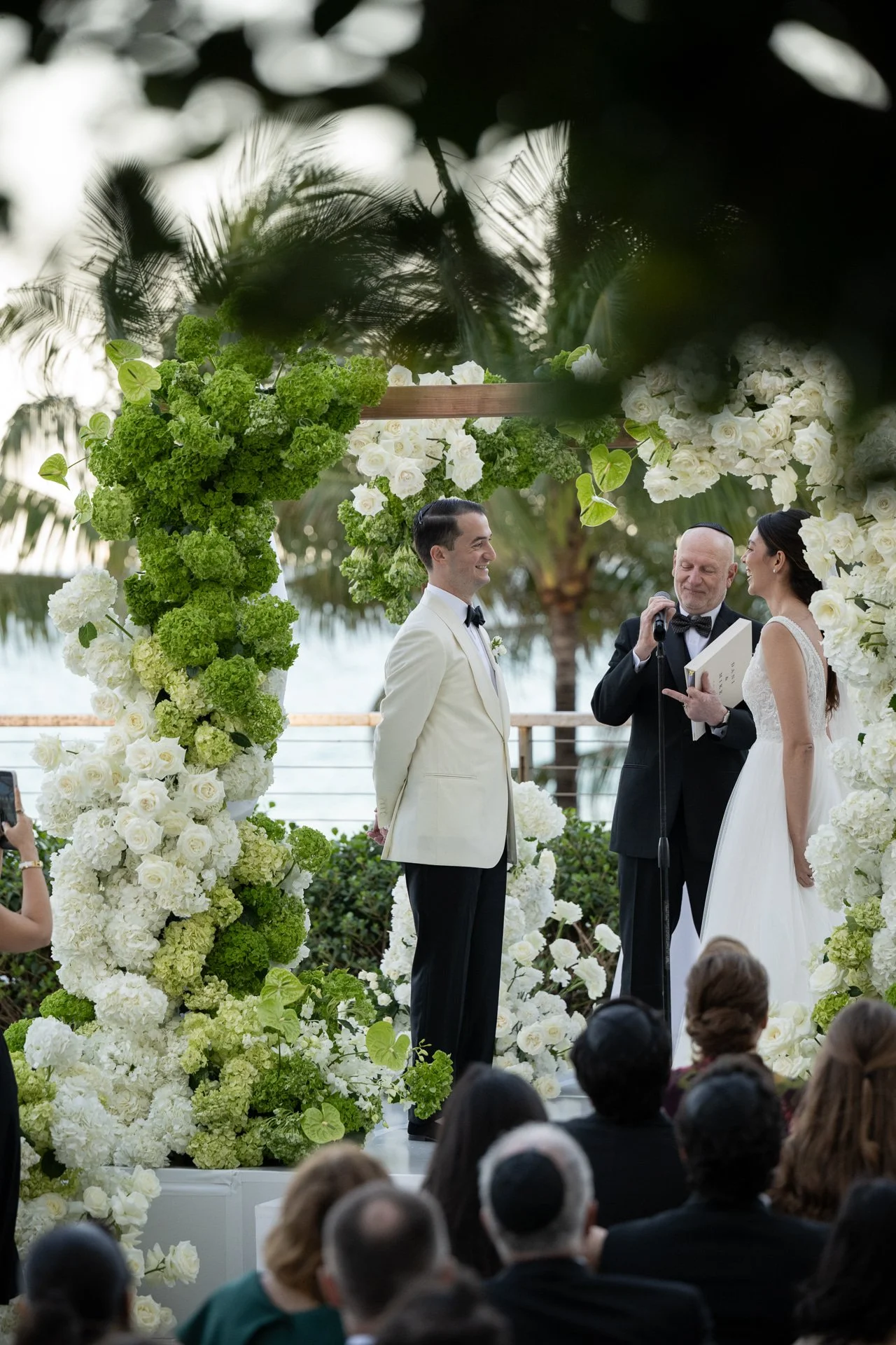 Jewish Ceremony miami beach edition wedding