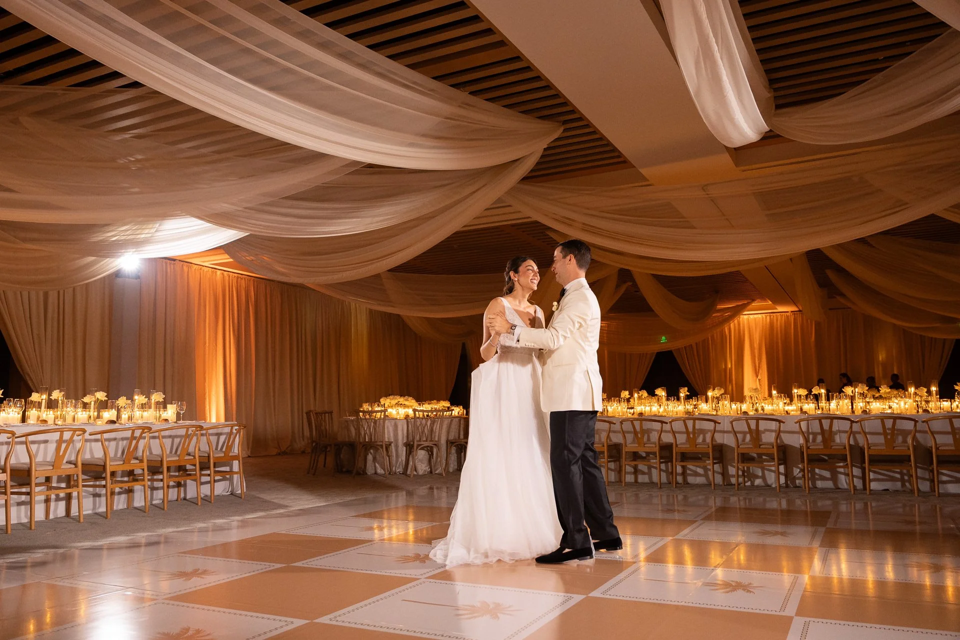 Miami Beach Edition Wedding Reception First Look