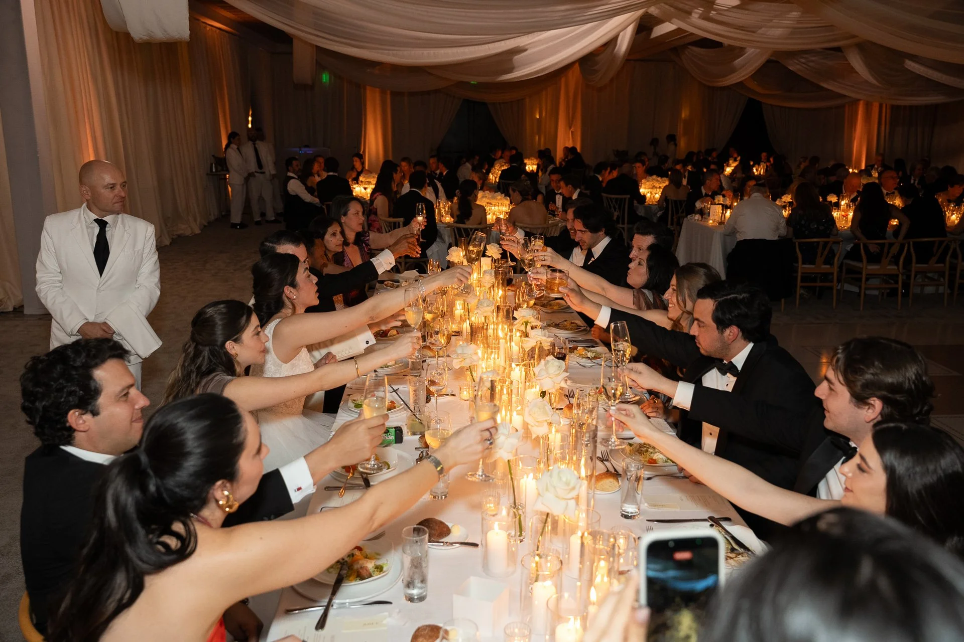 Miami Beach Edition Wedding Reception Dinner