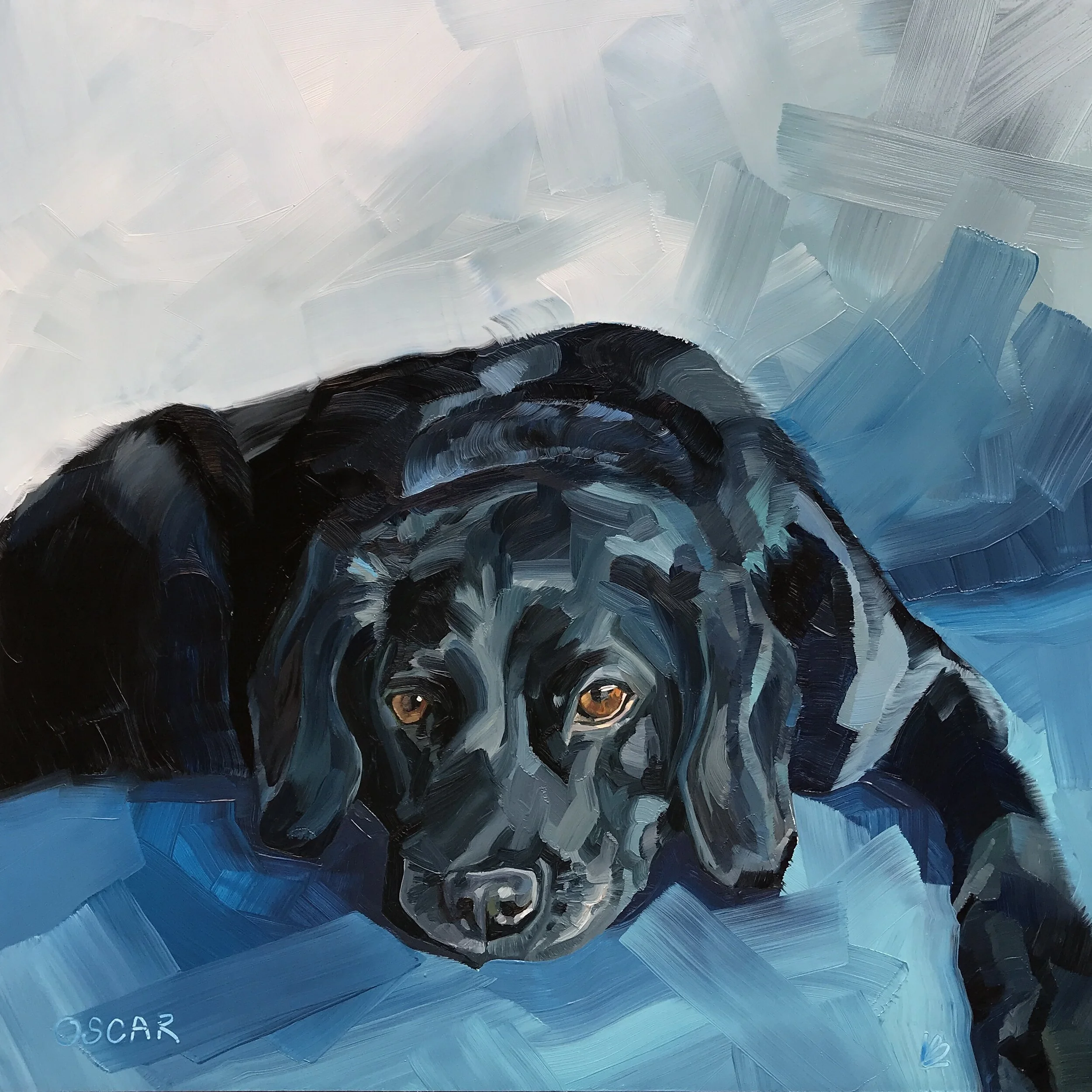 OSCAR the Black Labrador