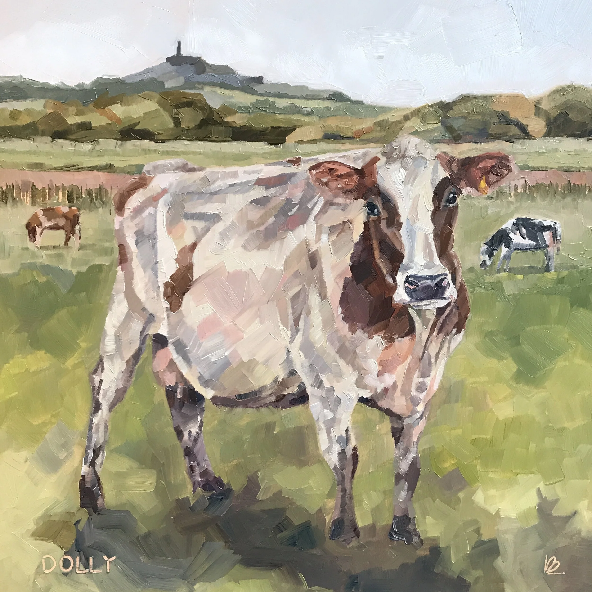 DOLLY the Guernsey Cow
