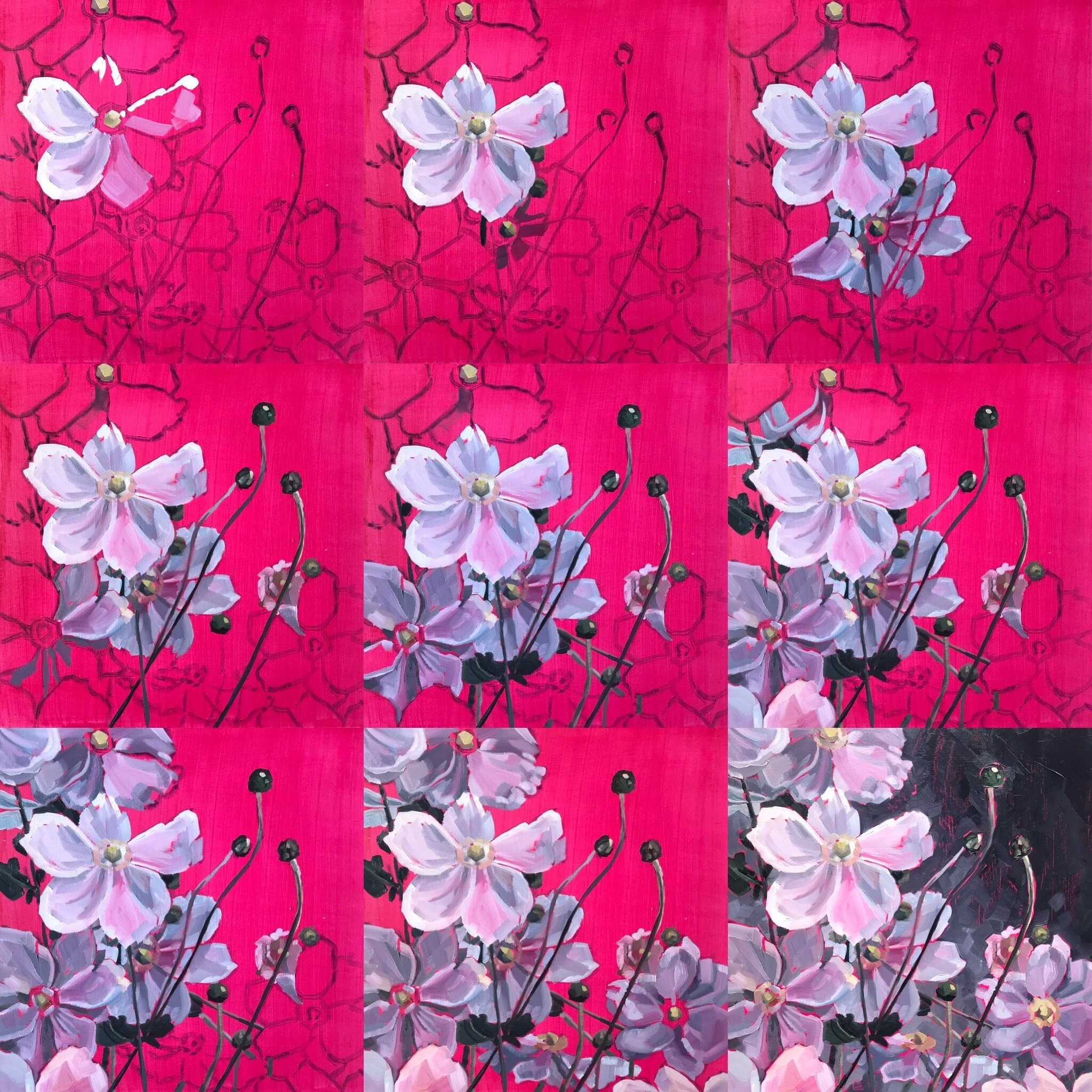 HOT PINK REBEL - process shots