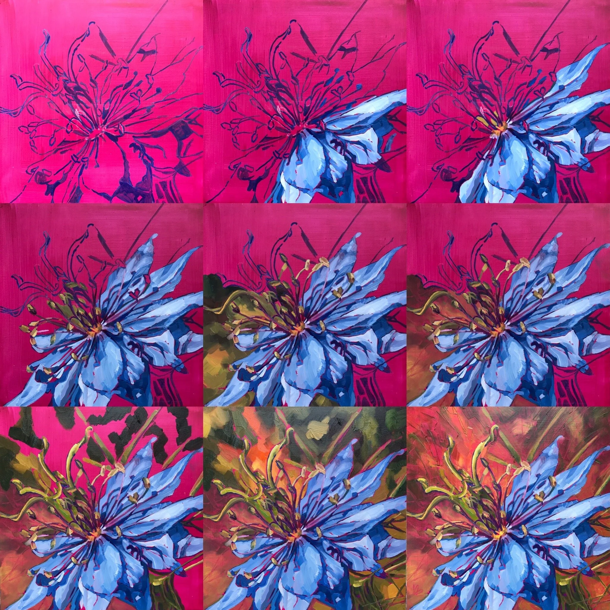 LOVE IN A MIST - Process Shots