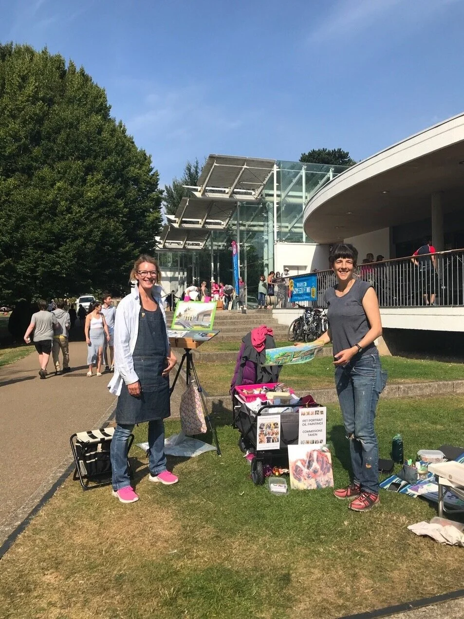 ‘OPEN STUDIOS’ PLEIN AIR EVENT. Jepherson Gardens, Leamington Spa