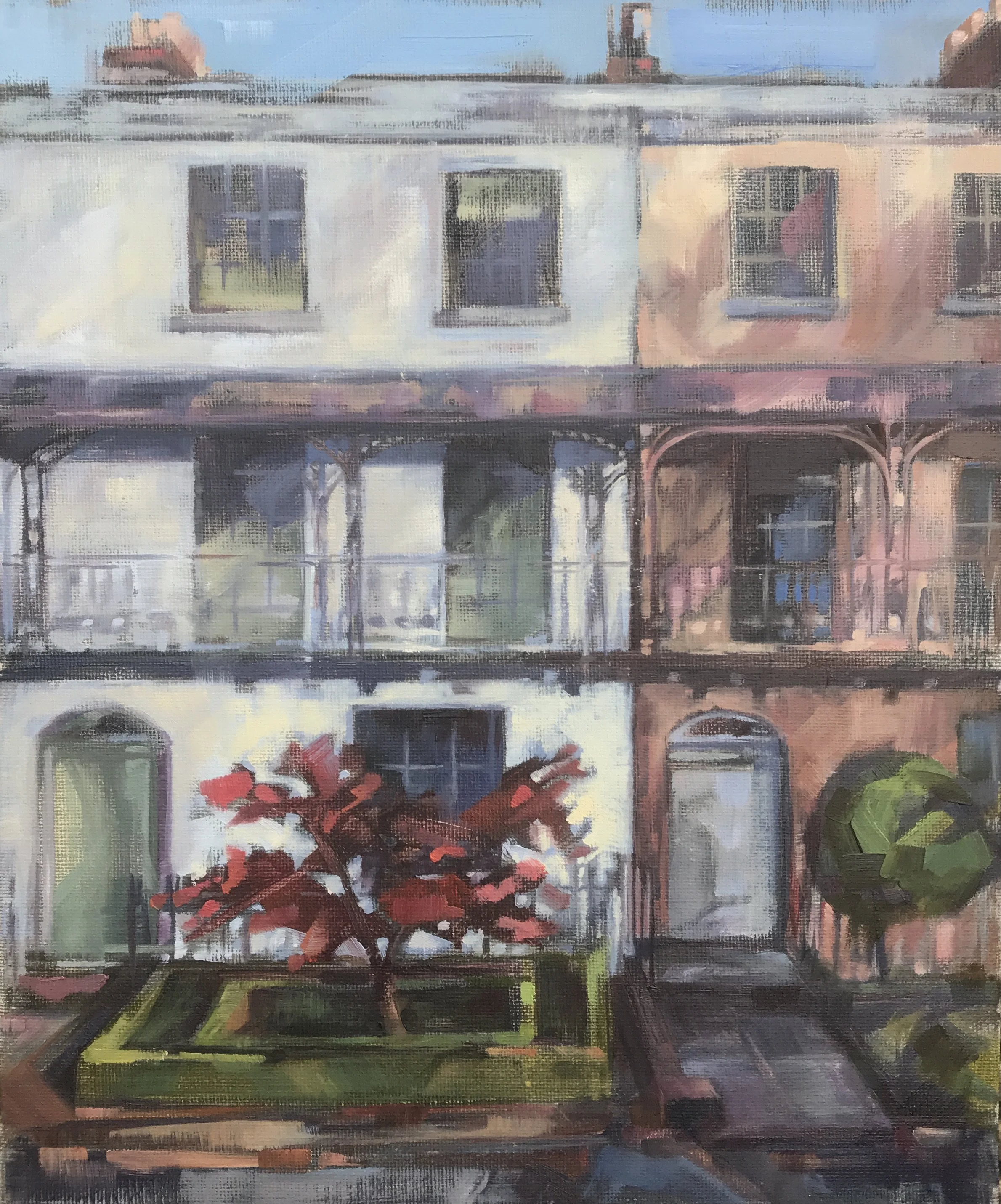 ‘THE BINSWOOD ACER’ - PLEIN AIR PAINTING