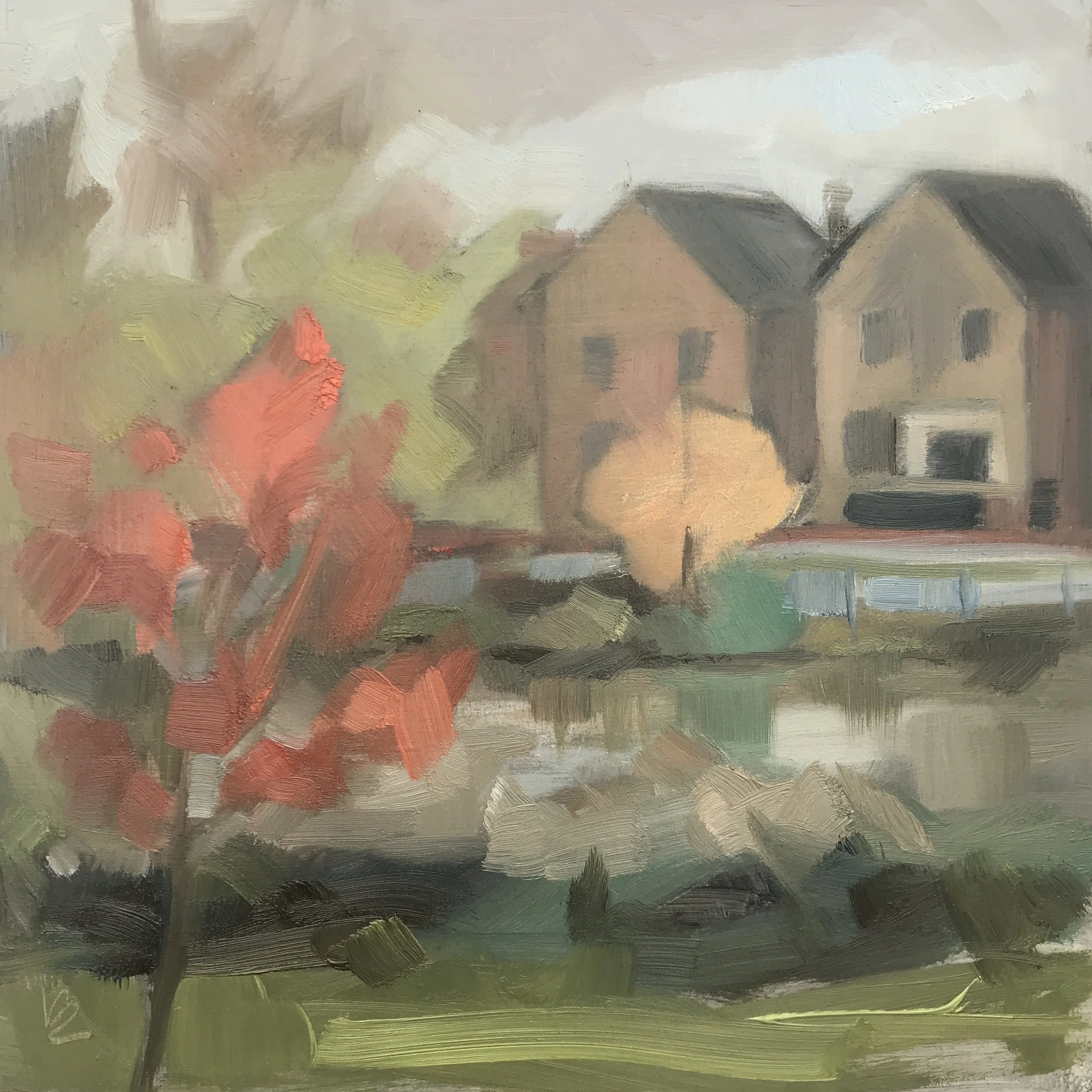 ‘SCREAMING MATCH’ - PLEIN AIR PAINTING