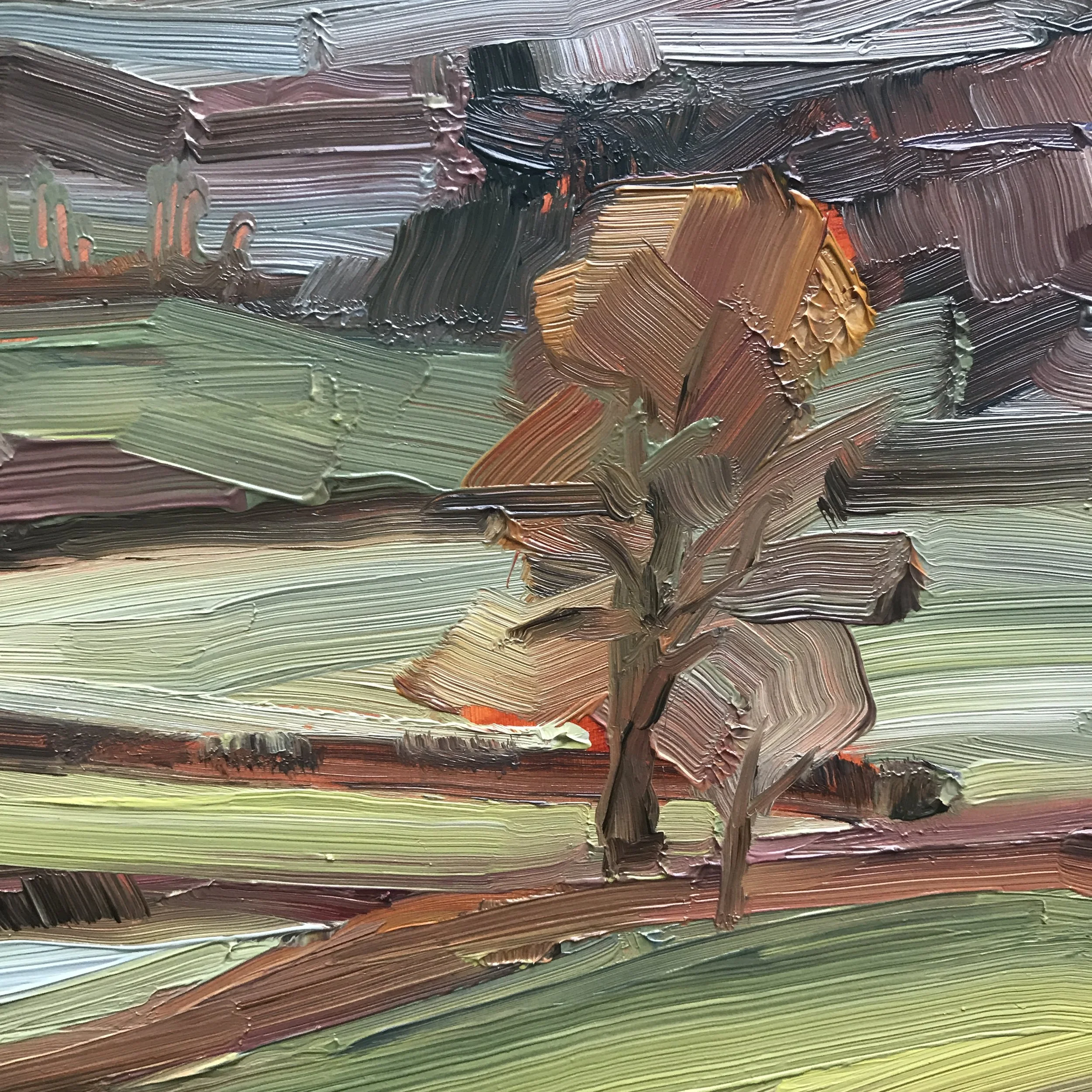 ‘ENCLOSED SPACE’ Plein Air Painting