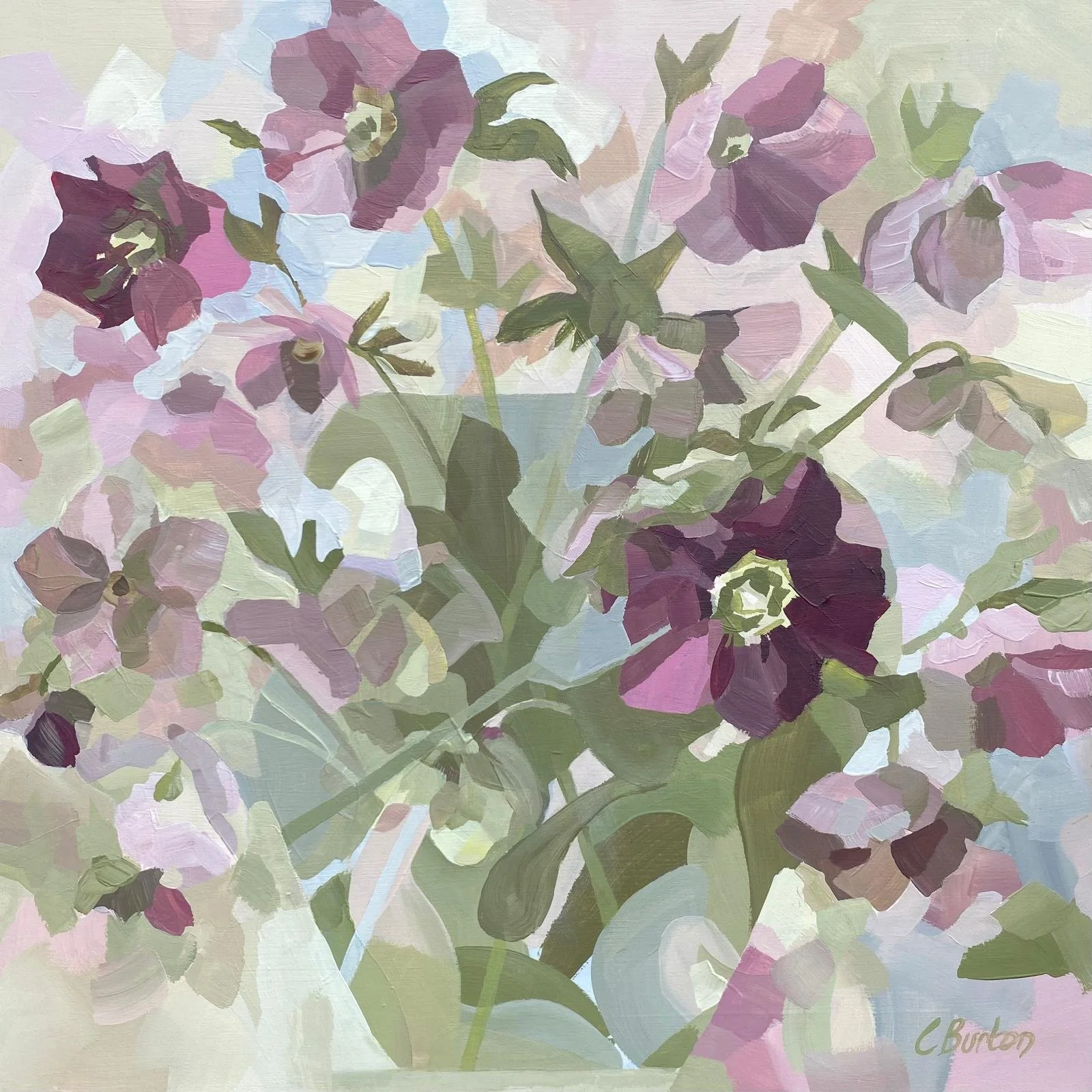 Abstract Floral Design