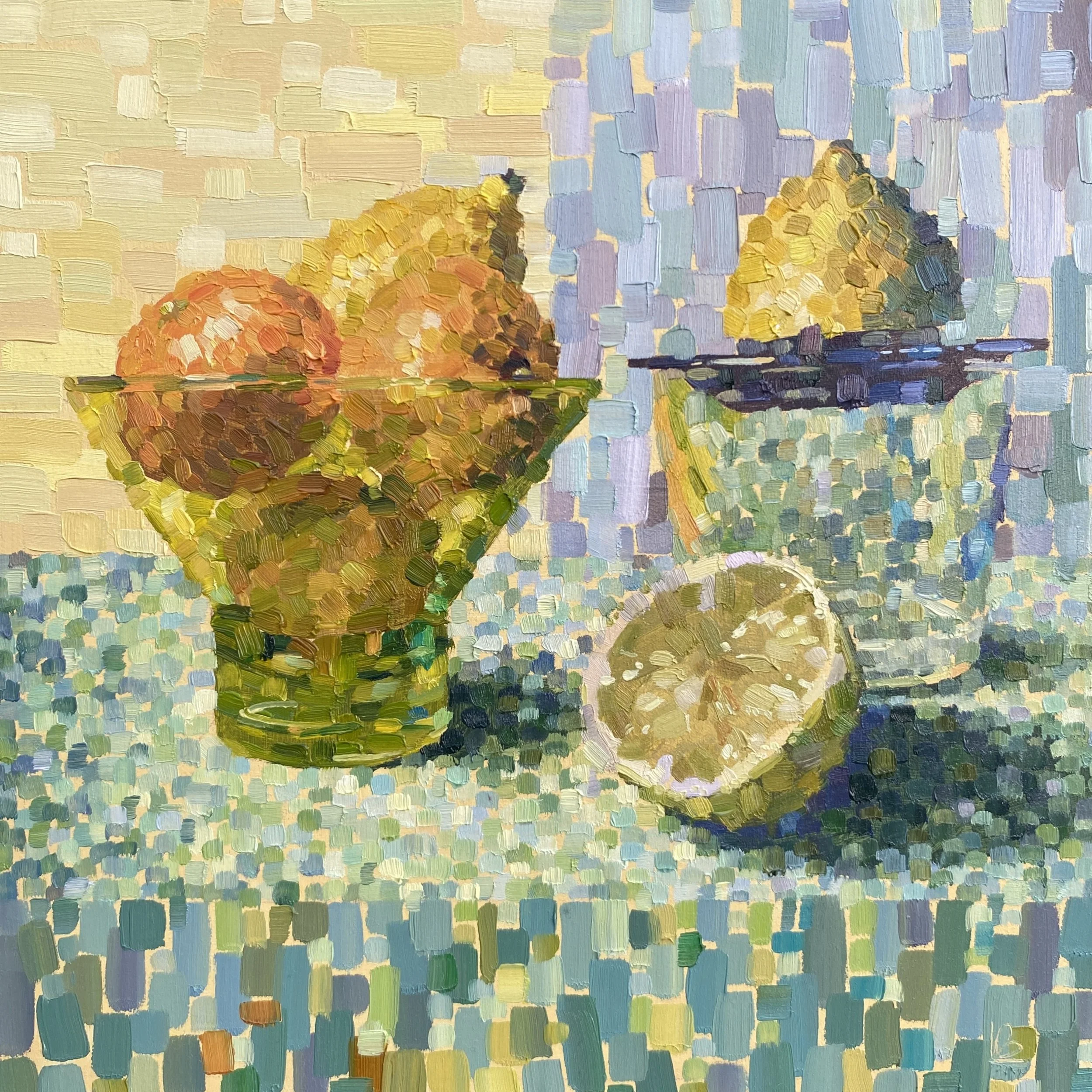 Pointillist Still Life