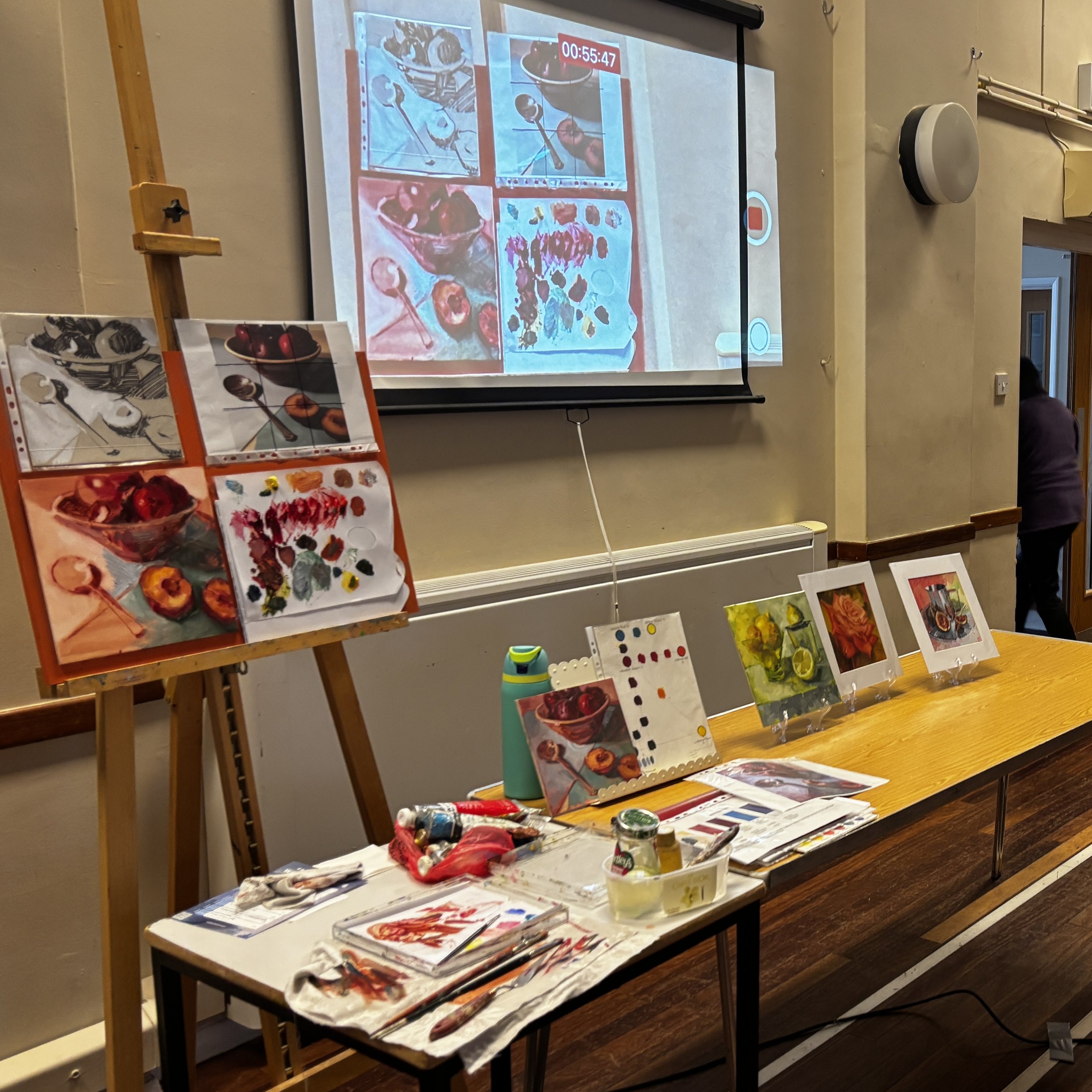 NAPTON ART GROUP TALK &amp; DEMO