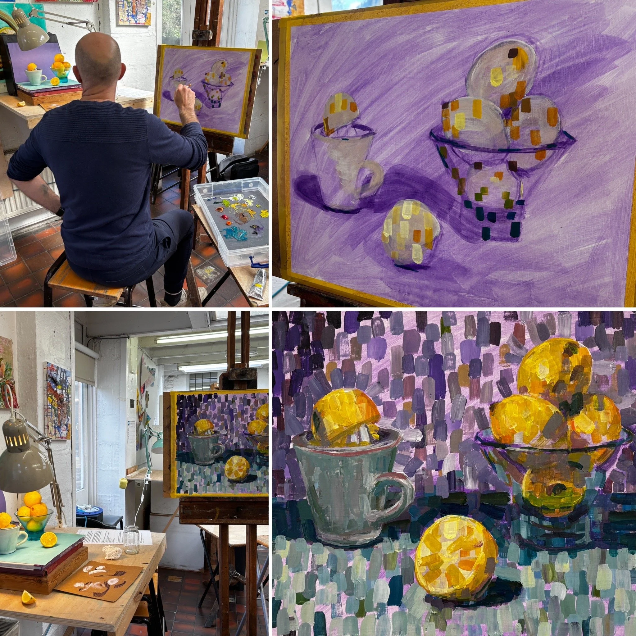 POINTILLIST STILL LIFE WORKSHOP
