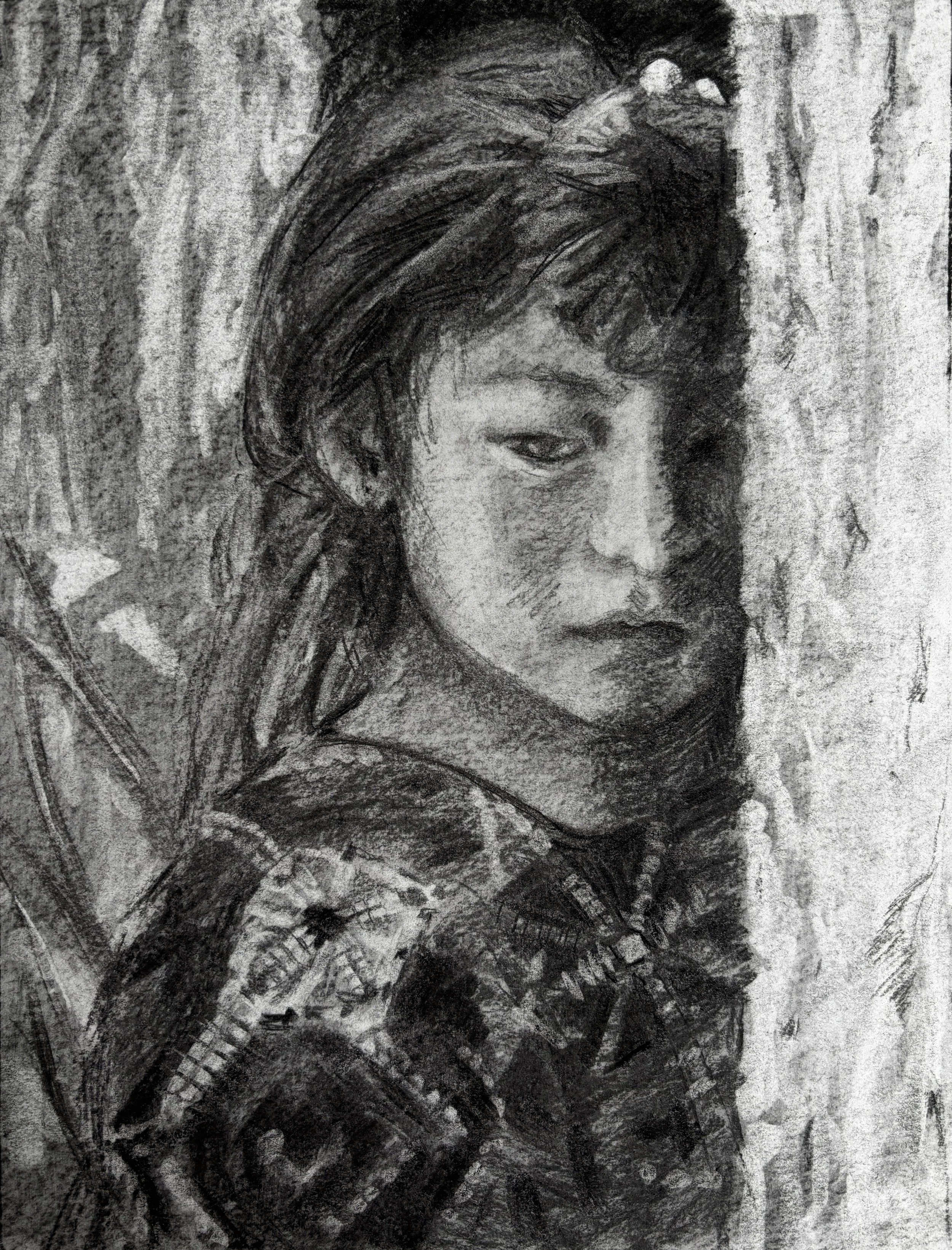 PORTRAIT IN CHARCOAL
